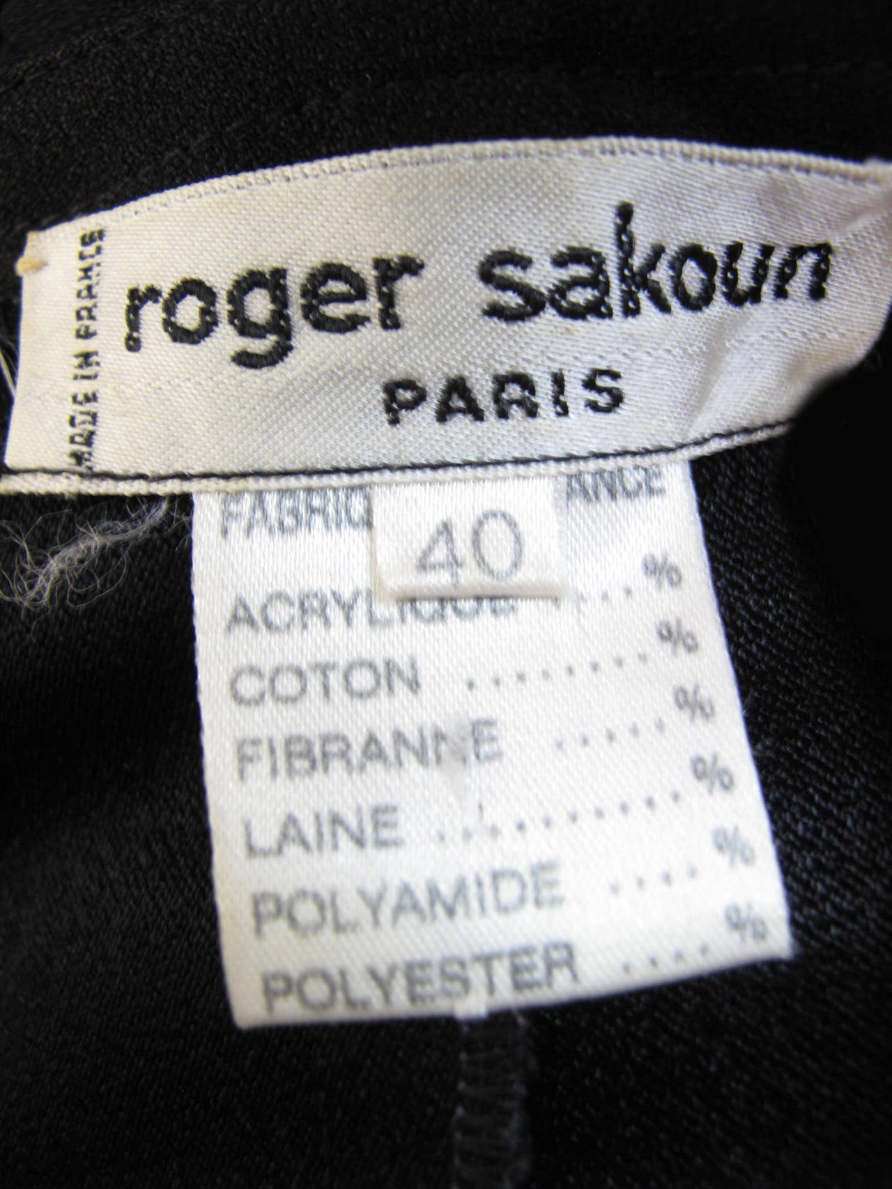 Roger Sakoun Taxi Dress, 1970s  1