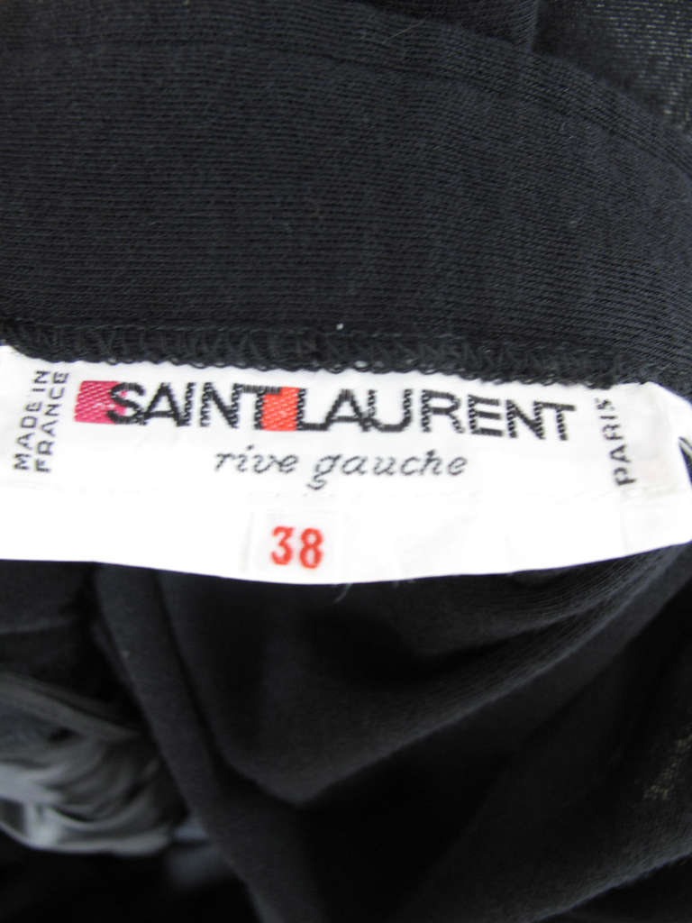 Yves Saint Laurent full ankle length skirt In Excellent Condition In Austin, TX