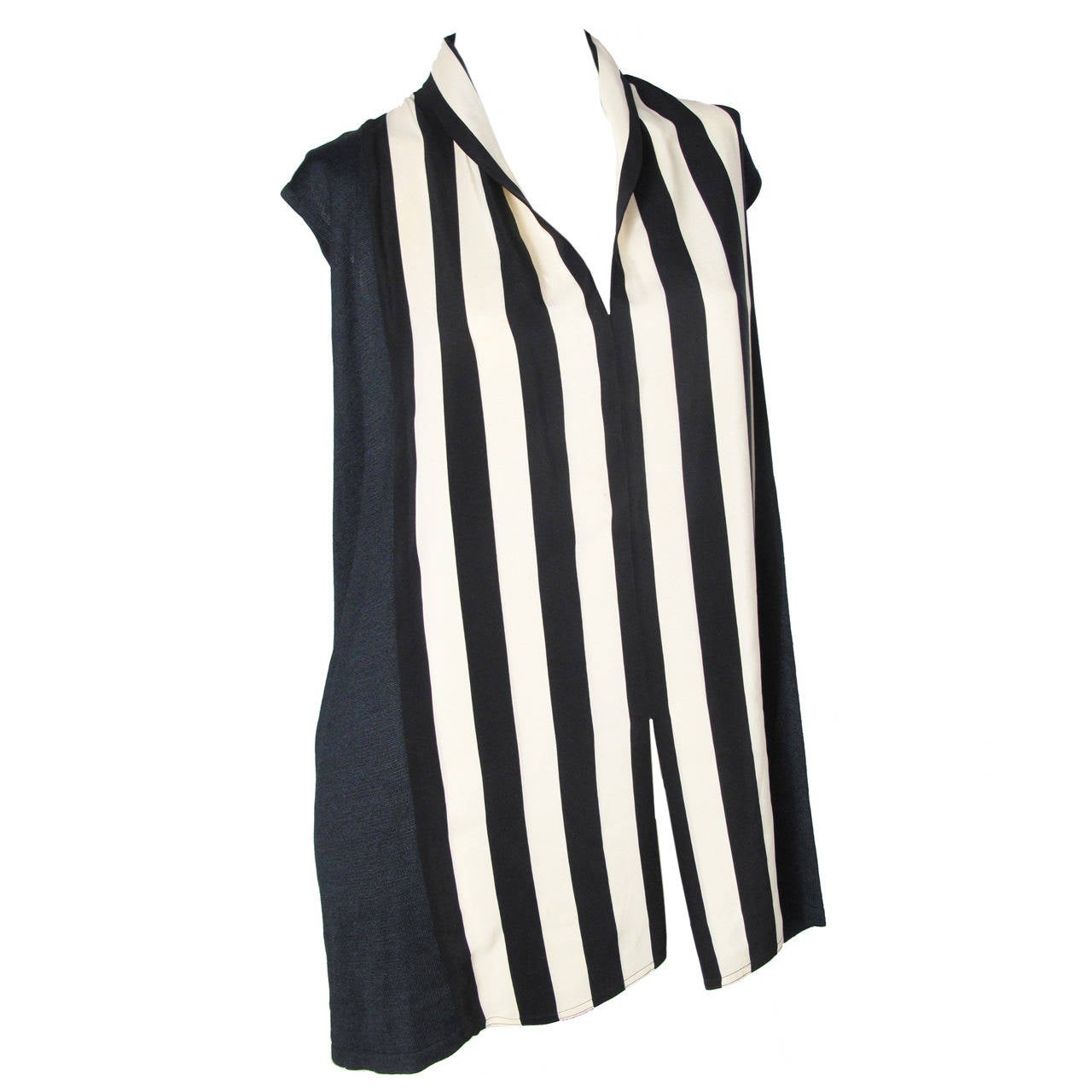 Gianfranco Ferre Striped Blouse at 1stdibs