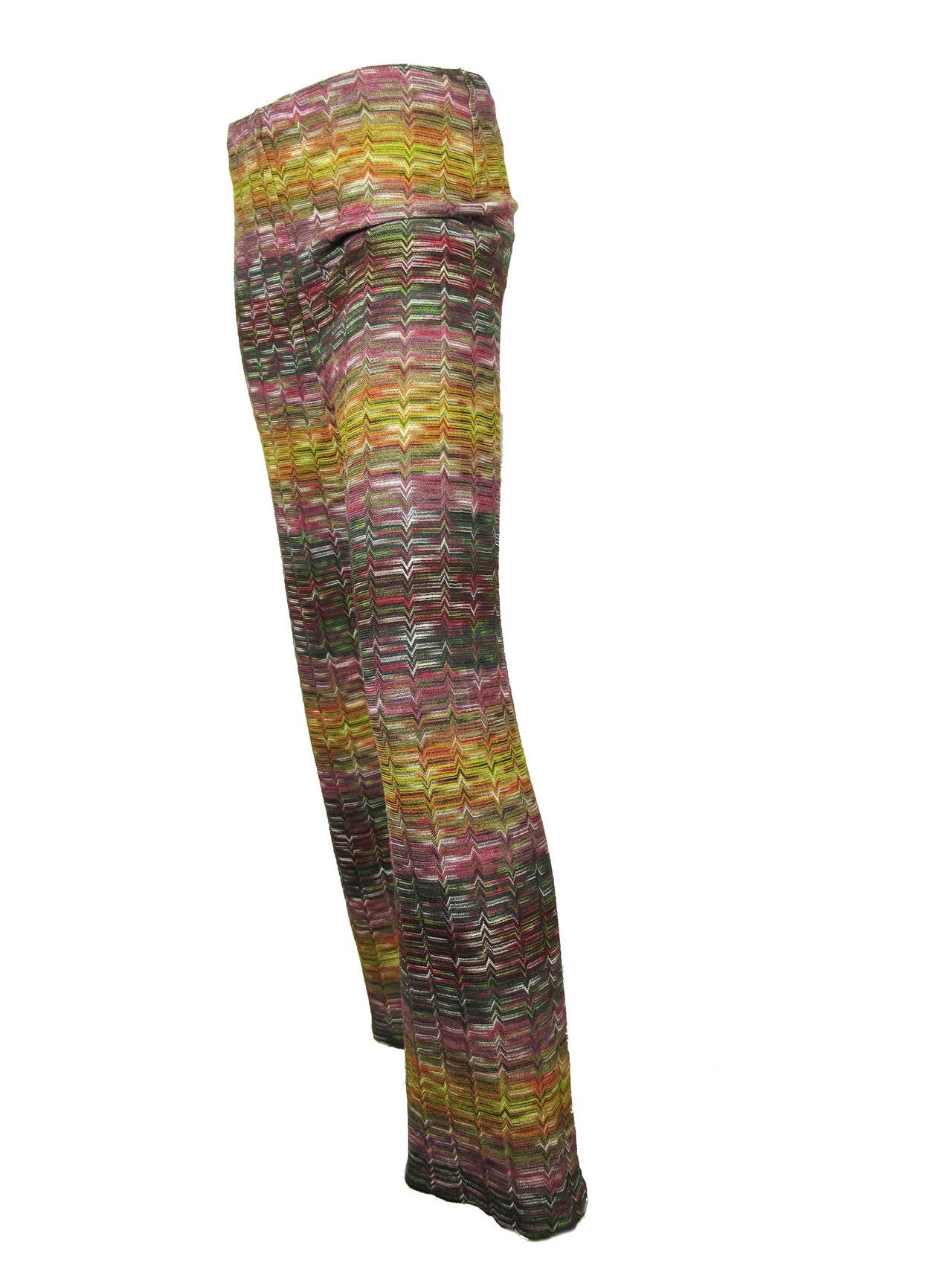 1970s Missoni Knit Pants In Good Condition In Austin, TX