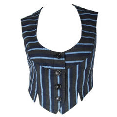 Vivienne Westwood Anglomania Striped Vest