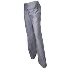 2005 Alexander McQueen Grey Pants - never worn 11