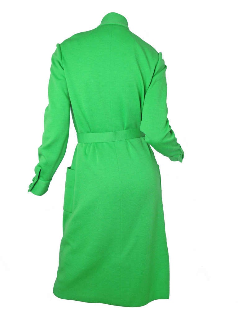 Green 1970s Norman Norell