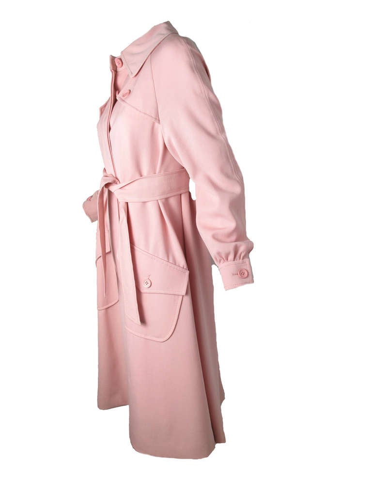 valentino pink coat