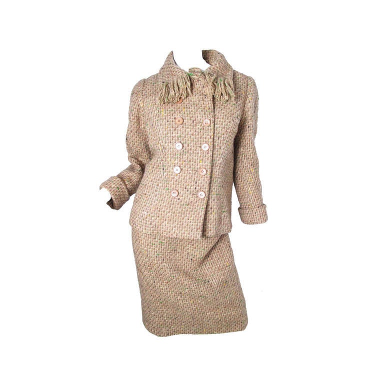 1950 / 60s Balenciaga wool suit