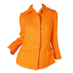 1960s Geoffrey Beene Linen Jacket 11