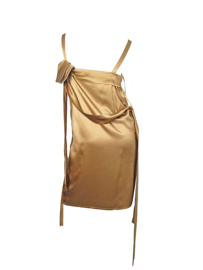 Women's 2004 Lanvin cocktail dress with bows