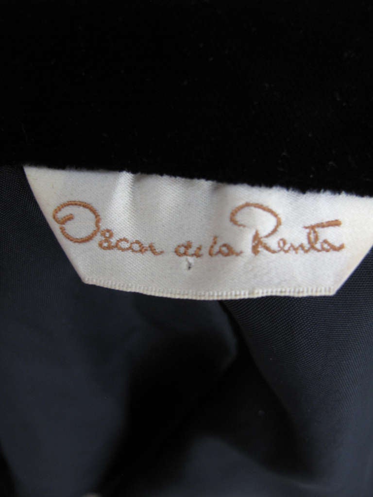 1970s Oscar de la Renta embroidered floral jacket 1