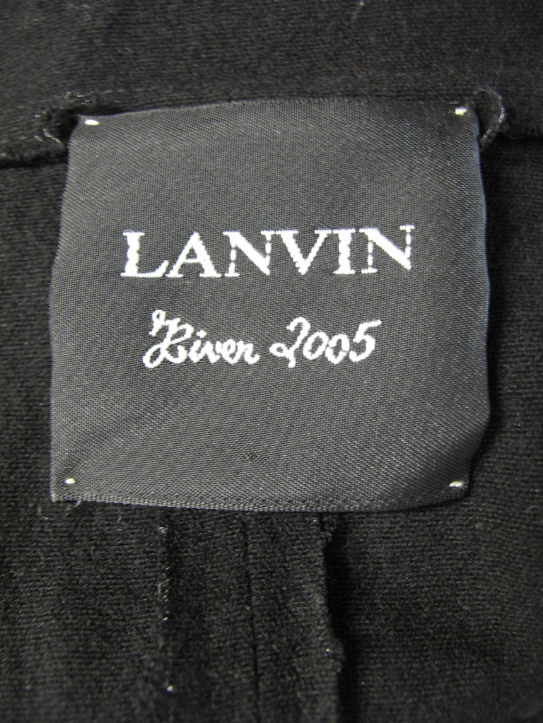 Women's Lanvin Felt Sailor Jacket with Beading, 2005 
