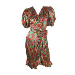 Retro Nipon Boutique Silk Floral dress