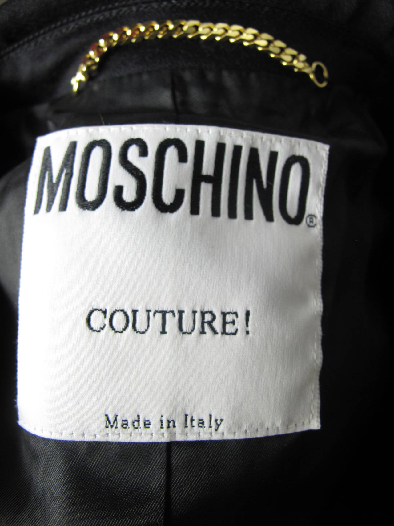 Moschino Couture Flames Blazer at 1stDibs | blazer with flames, flame ...