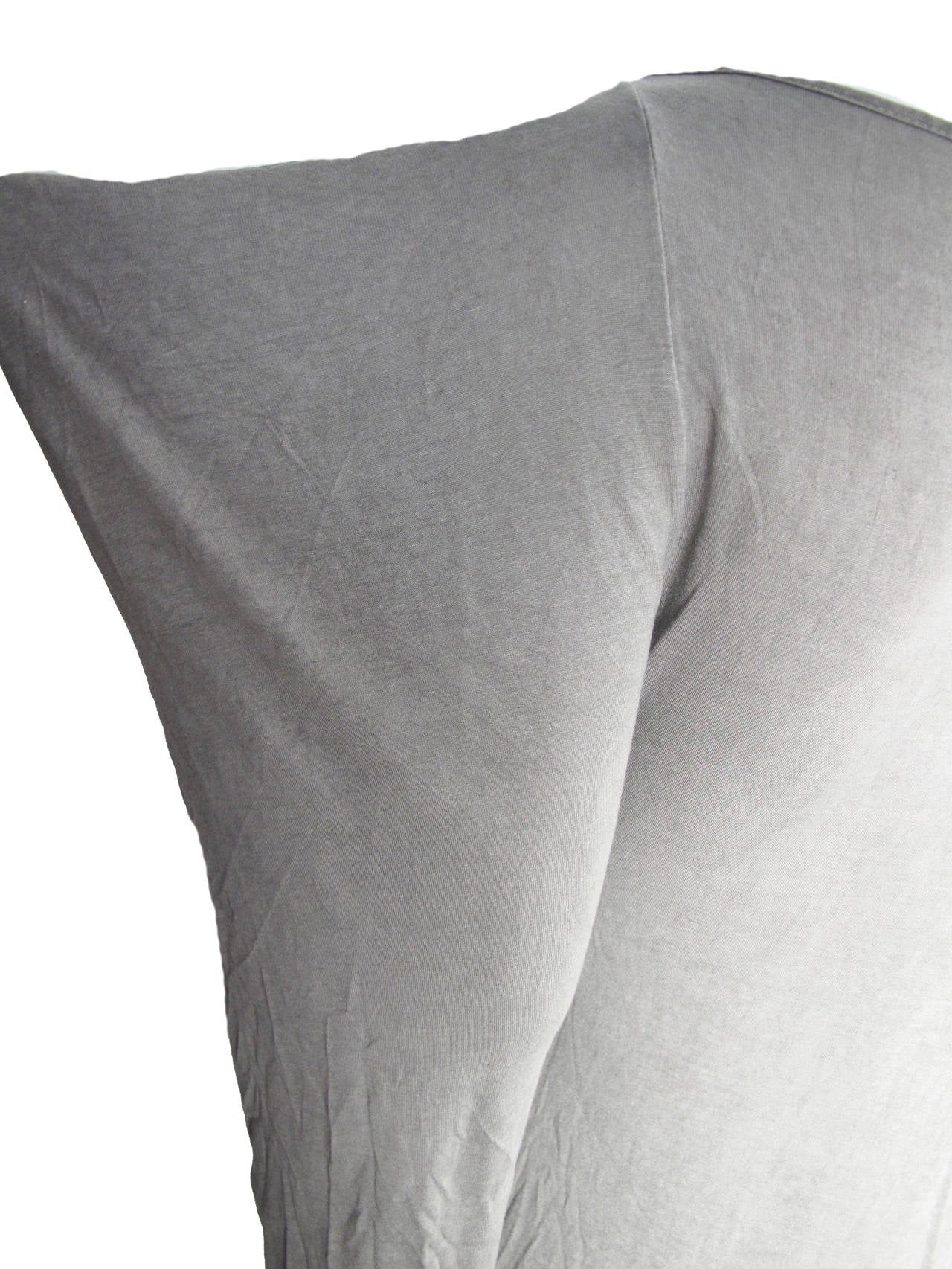 Women's Vivienne Westwood Anglomania Grey Tee Shirt Dress