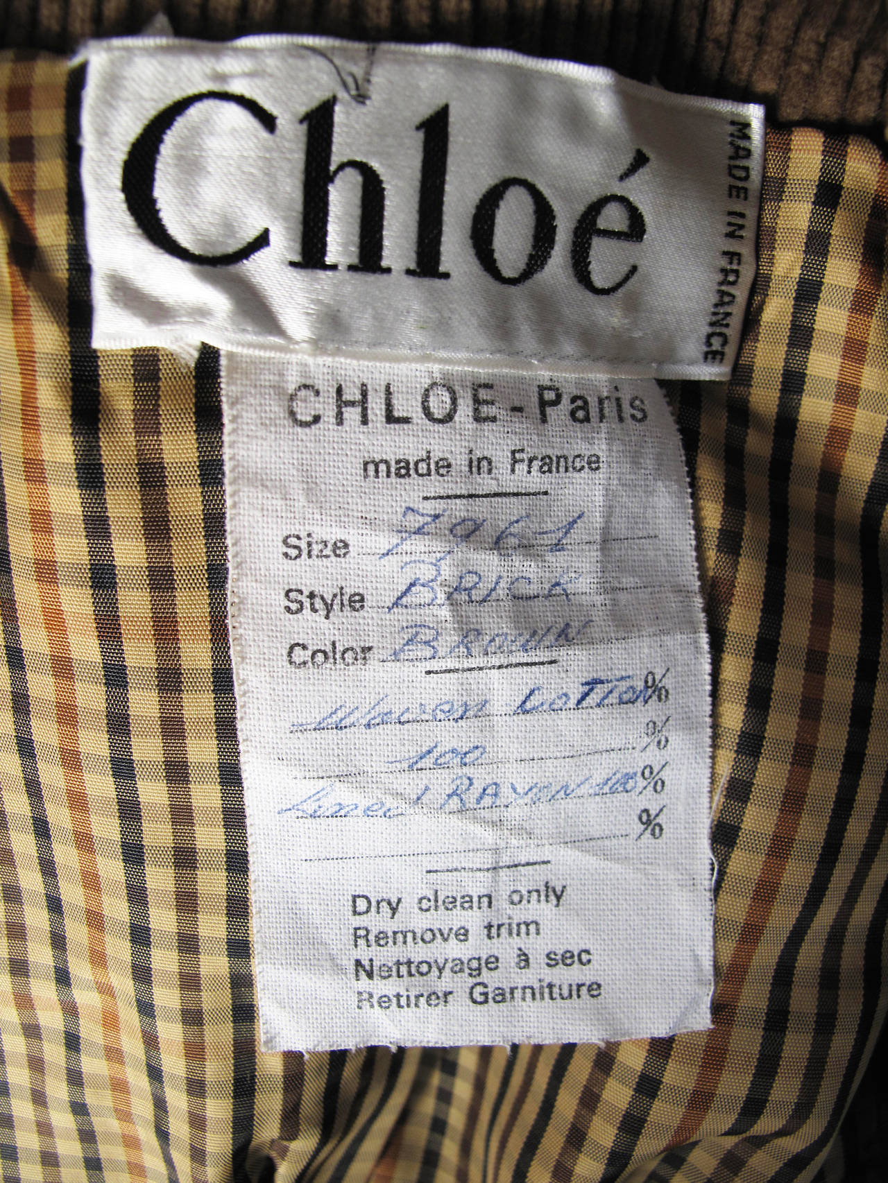 Women's Karl Lagerfeld for Chloe Corduroy Vest