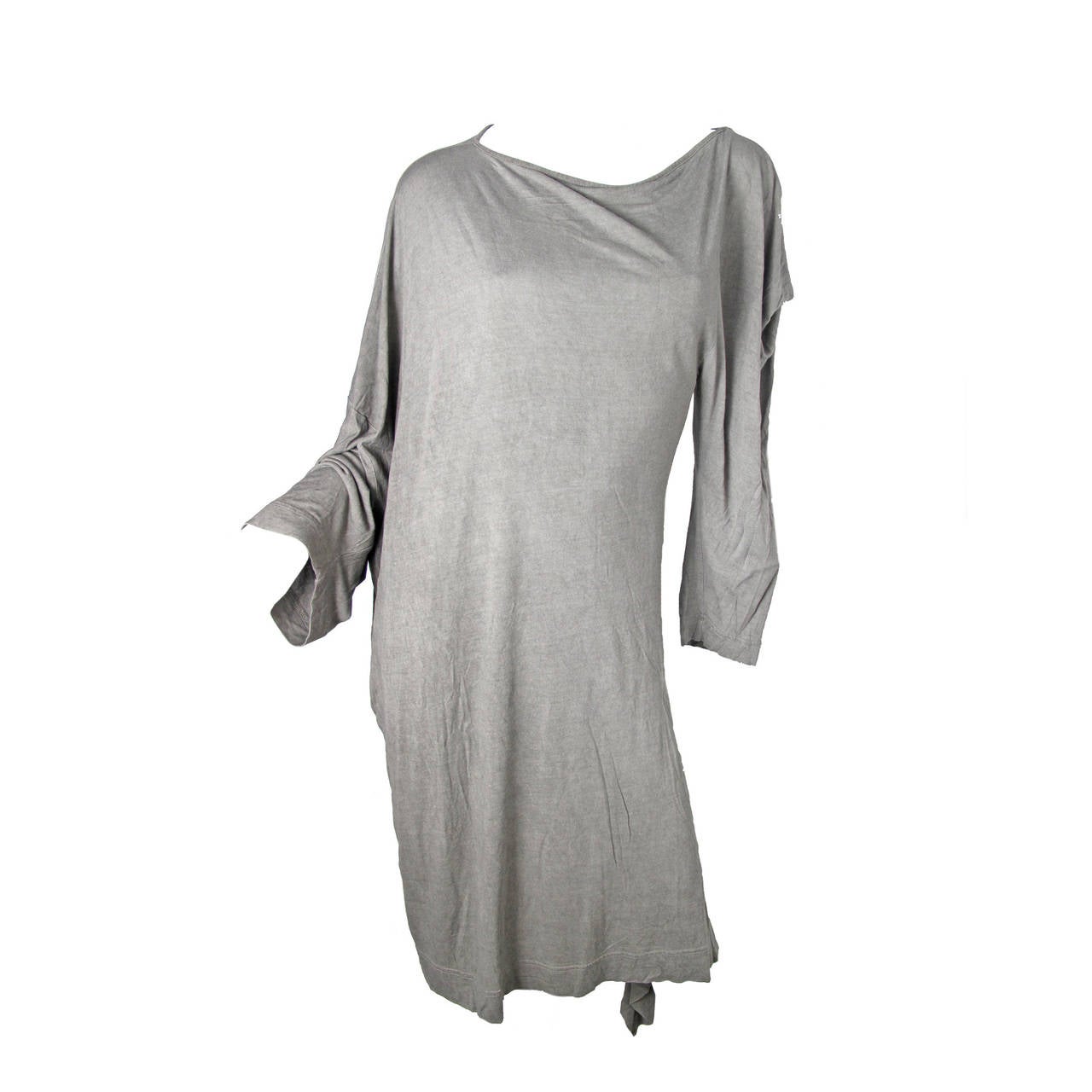 Vivienne Westwood Anglomania Grey Tee Shirt Dress