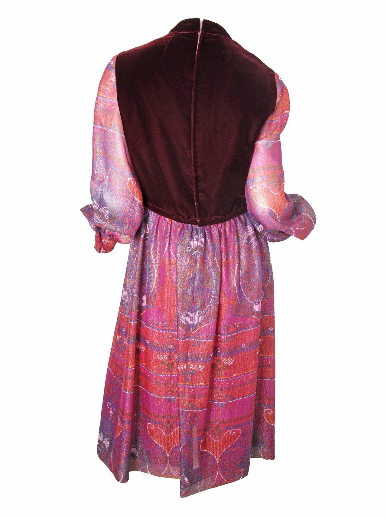 Women's 1970s Adele Simpson Dress