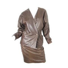 Gianni Versace leather suit 5