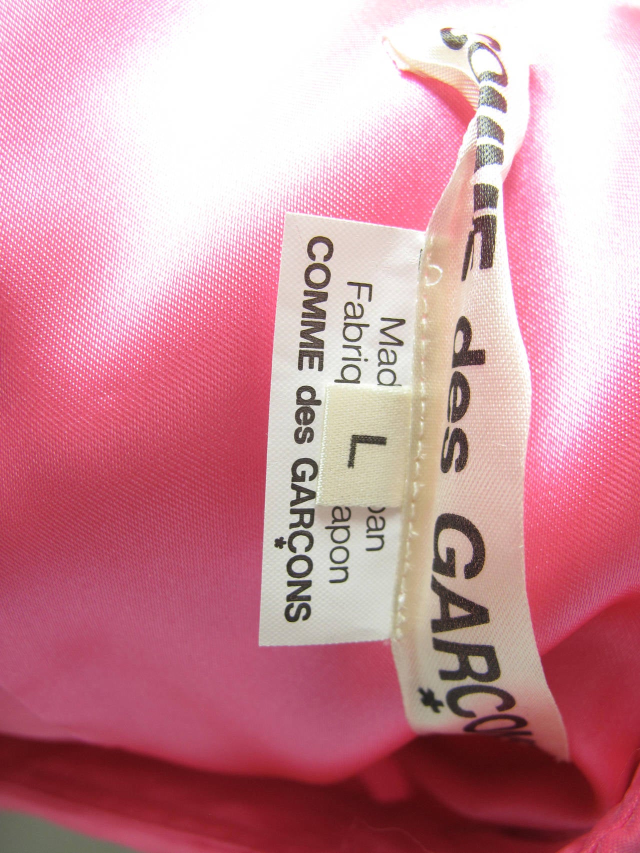 2008 Comme des Garcons Pink Shirt In Excellent Condition In Austin, TX
