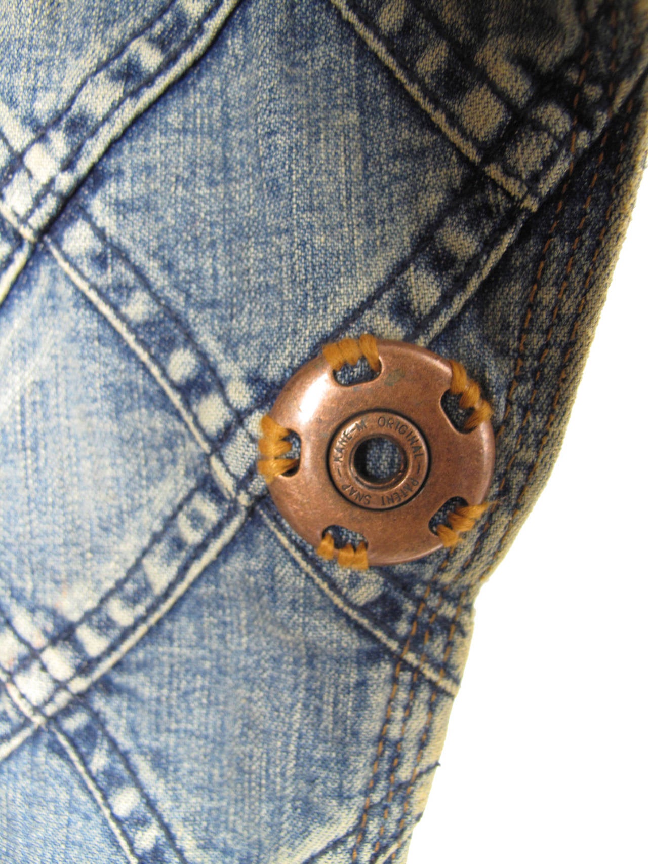 JUNYA WATANABE Comme Des Garcons Floral Denim Jacket