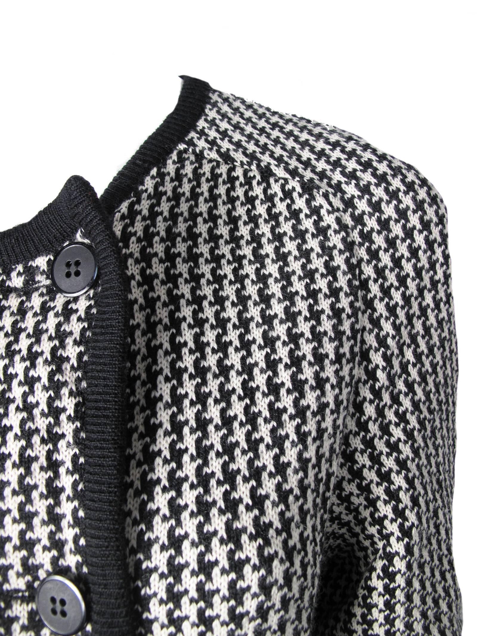 Women's 1980s Valentino Herringbone Sweater