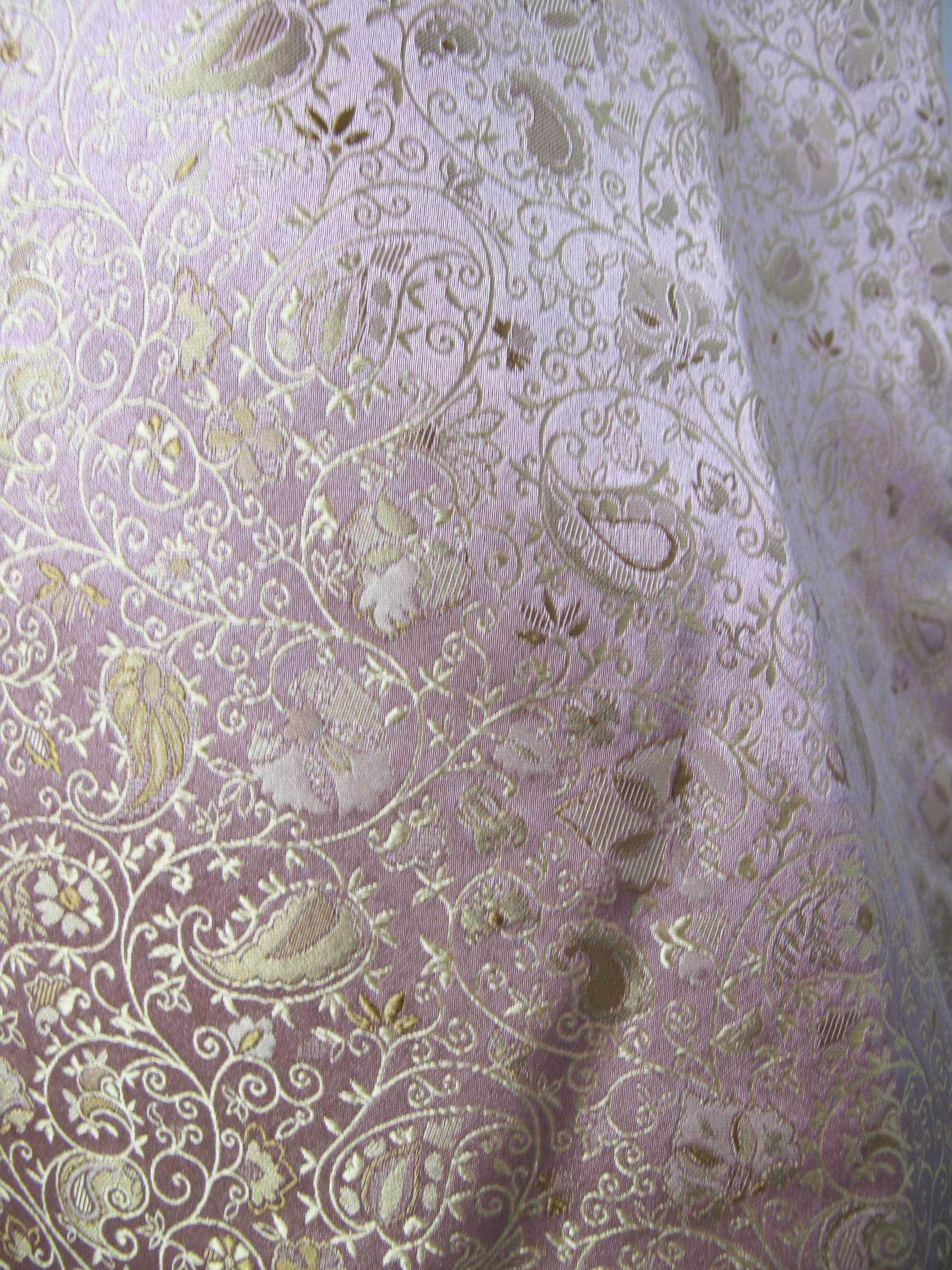Pamella Roland Pink Silk dress with Wrap 3