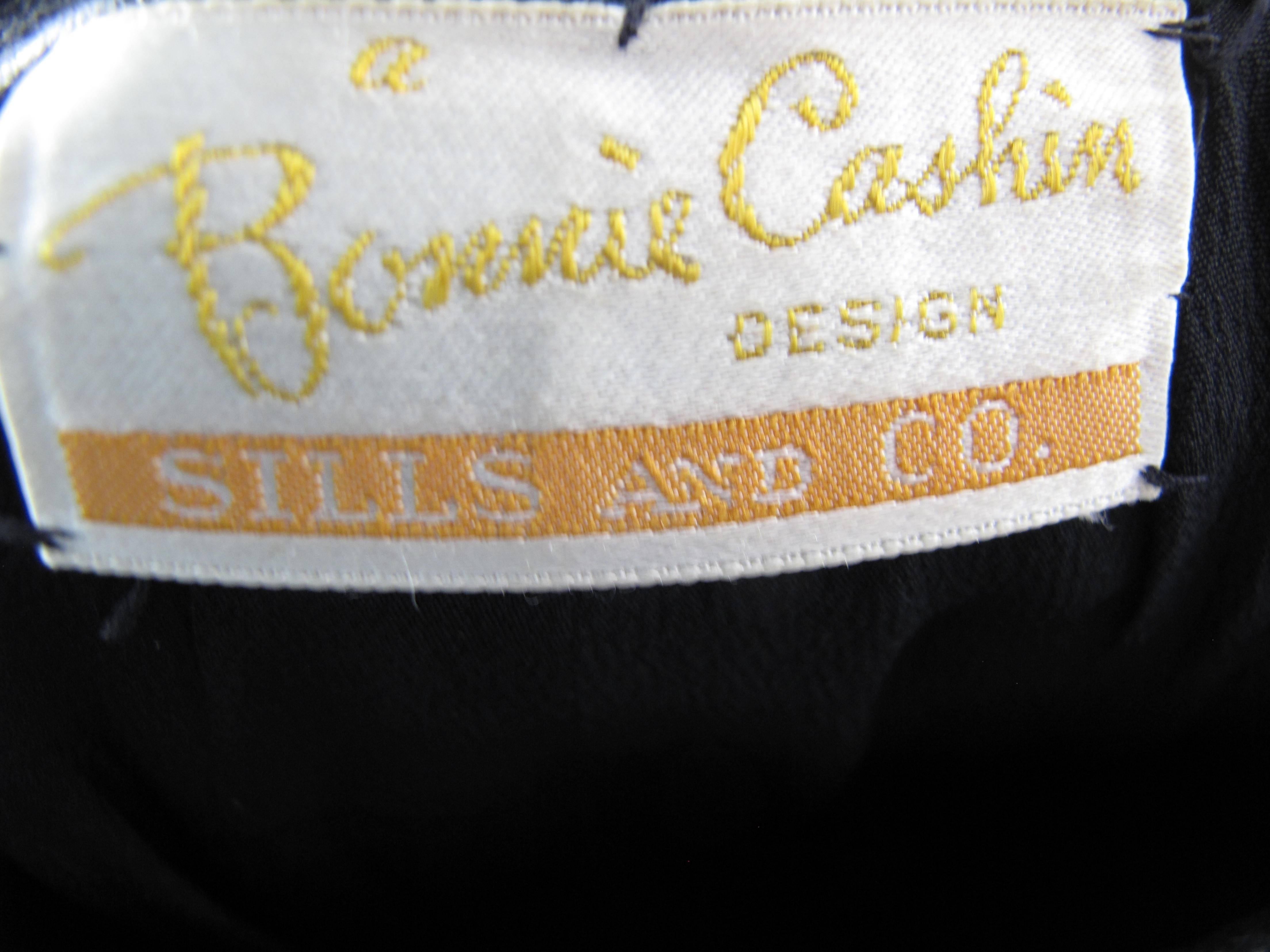 Women's 1960s Bonnie Cashin Black Leather Pants