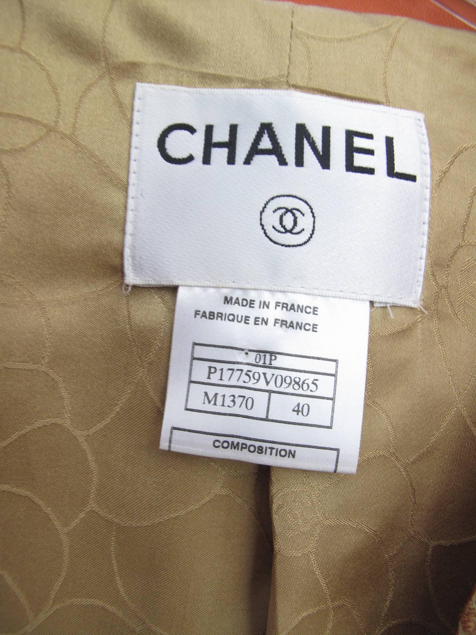 Chanel Suit with Colored Zippers -sale 4