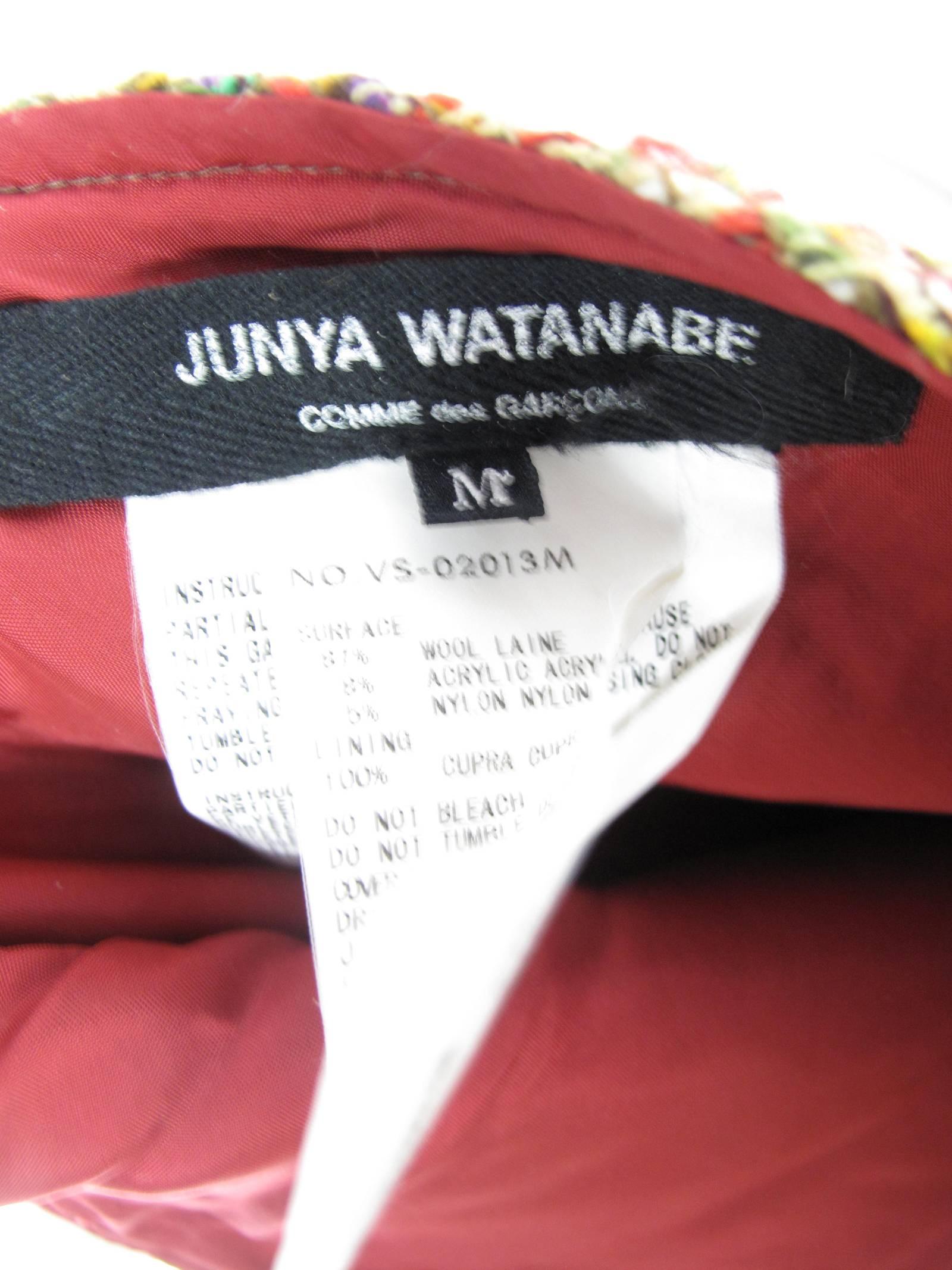 Brown Junya Watanabe for Commes des Garcons Skirt