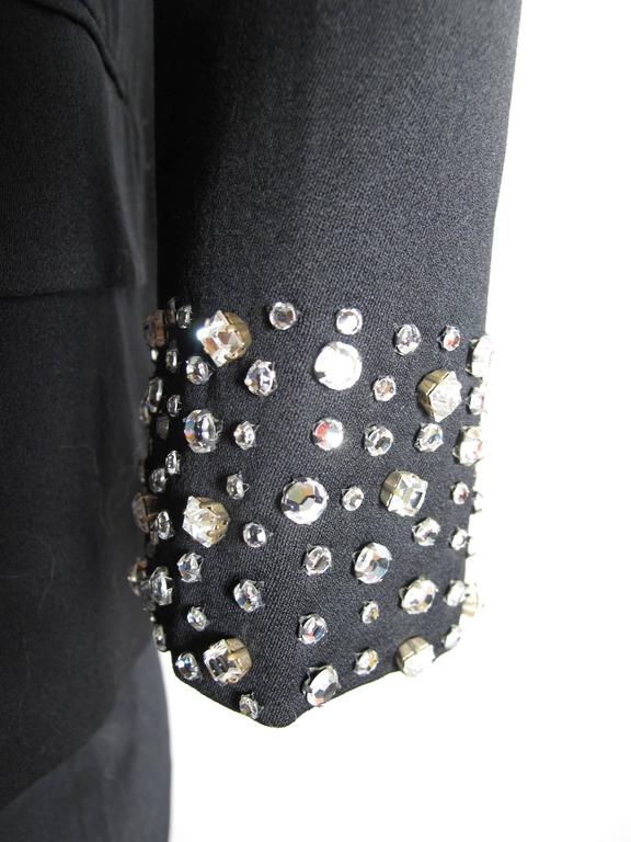 1990s Gianni Versace Rhinestone Suit at 1stDibs