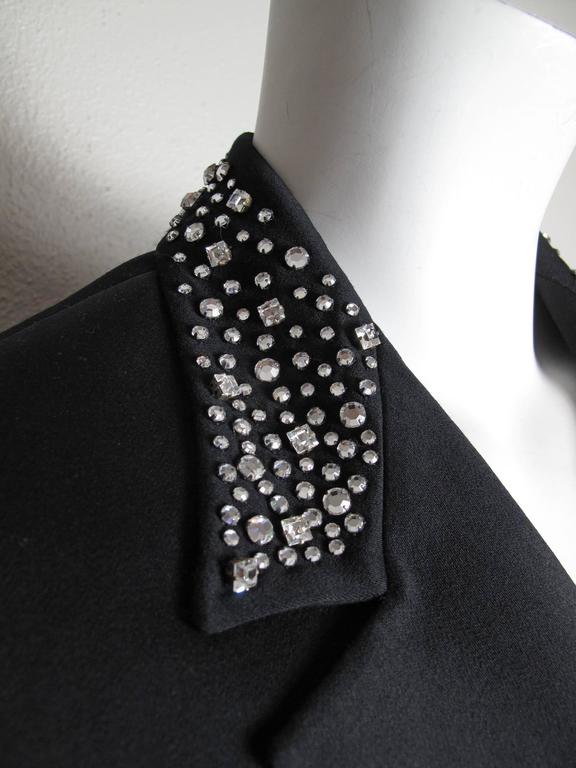 1990s Gianni Versace Rhinestone Suit at 1stDibs