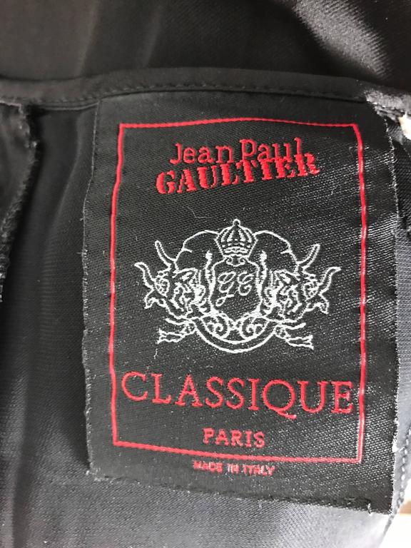 GAULTIER 1990s stretch 3/4 skirt