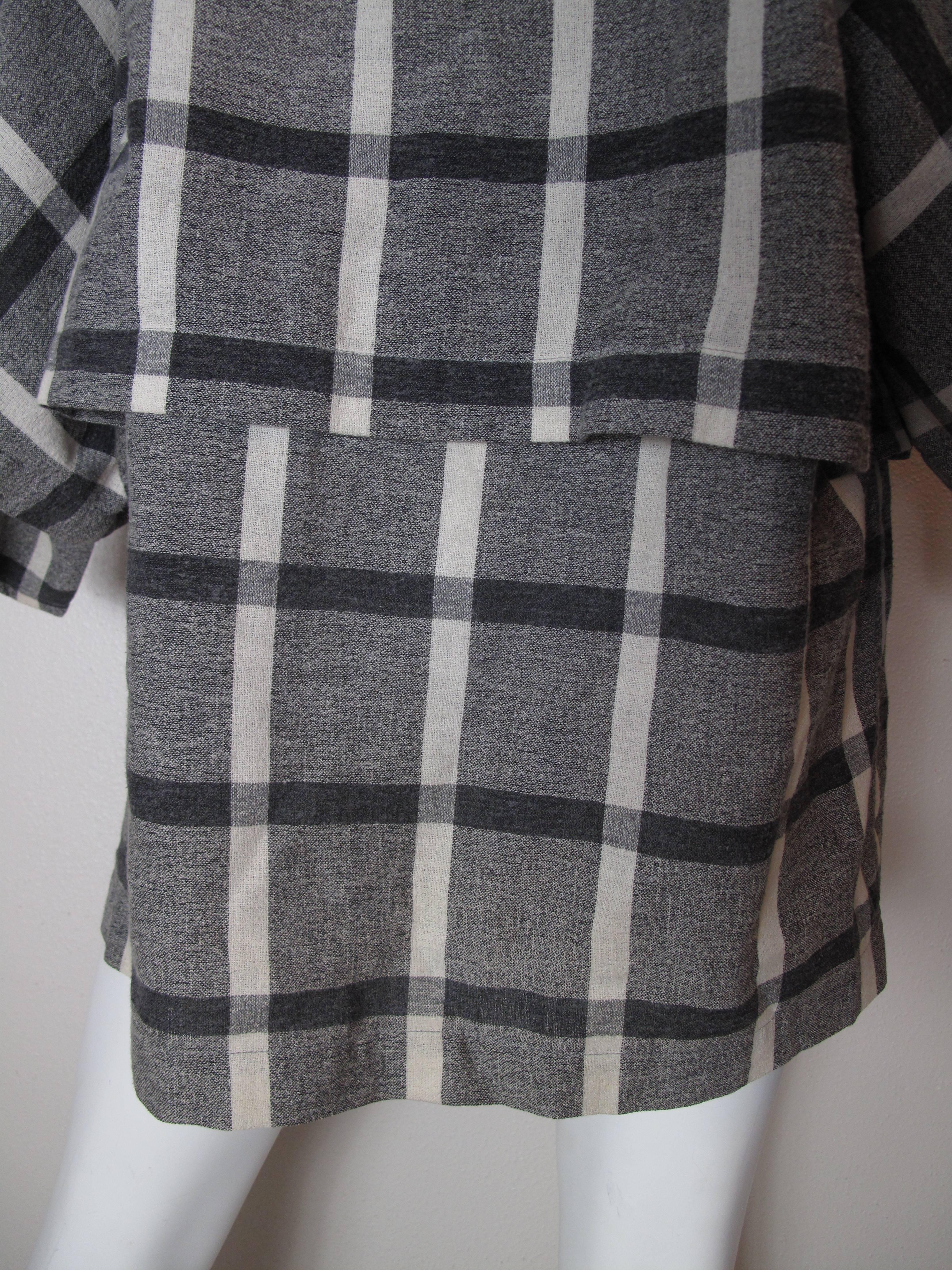 Gray Issey Miyake Plantation Tunic