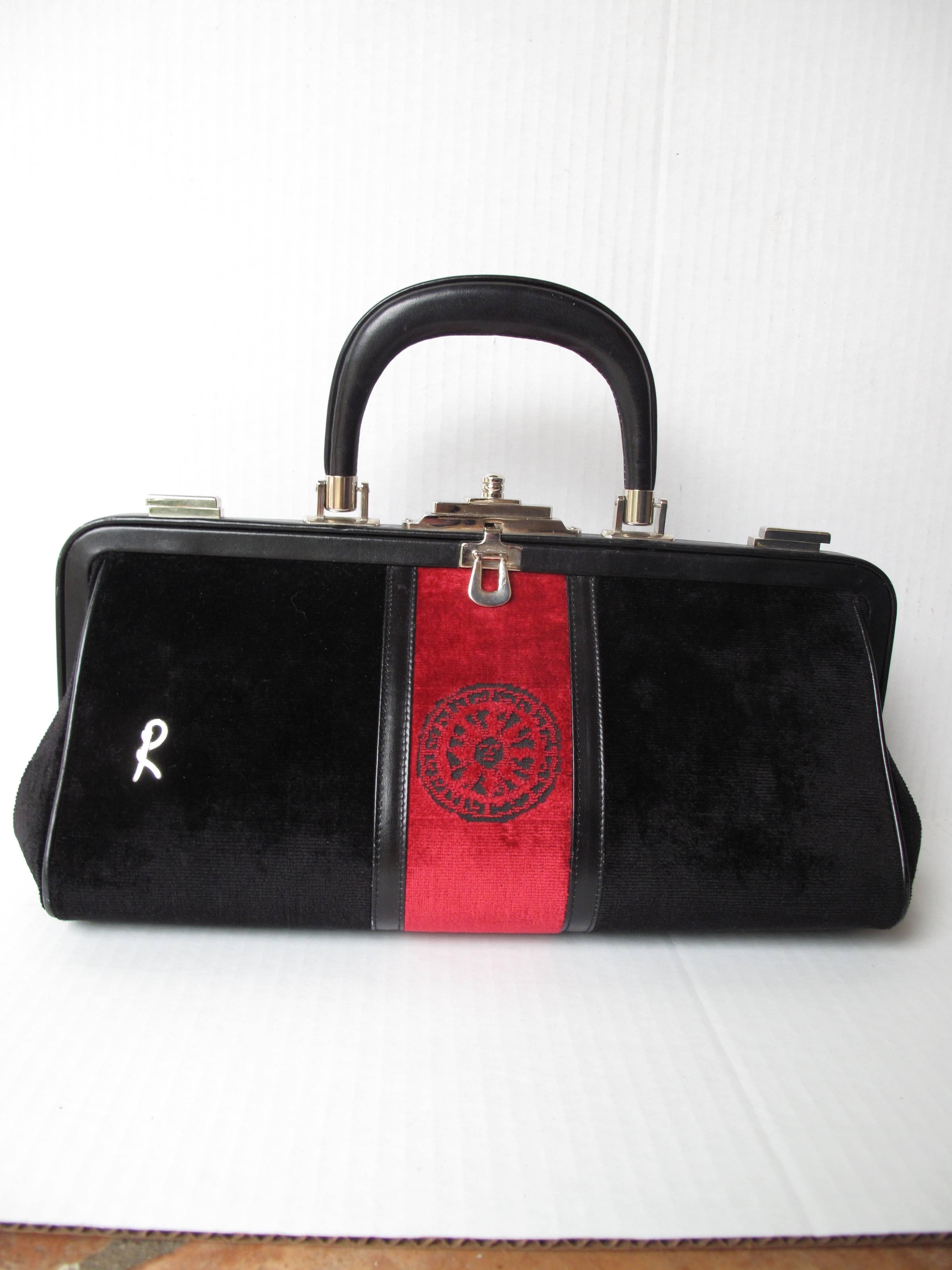 Women's Roberta di Camerino Velvet Handbag c. 1978 