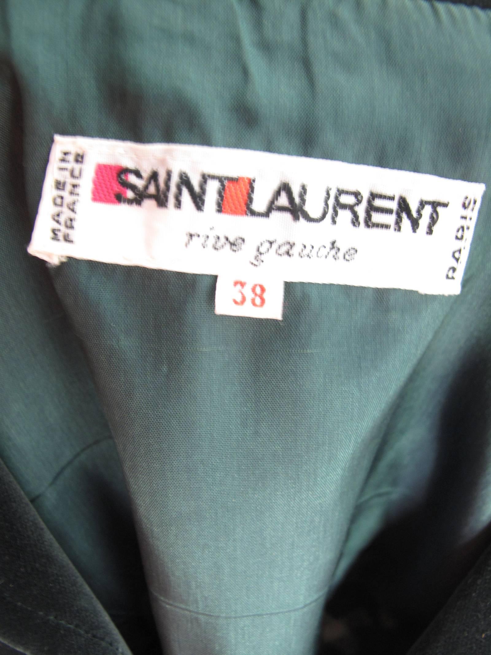 1981 Yves Saint Laurent Sack Dress 1