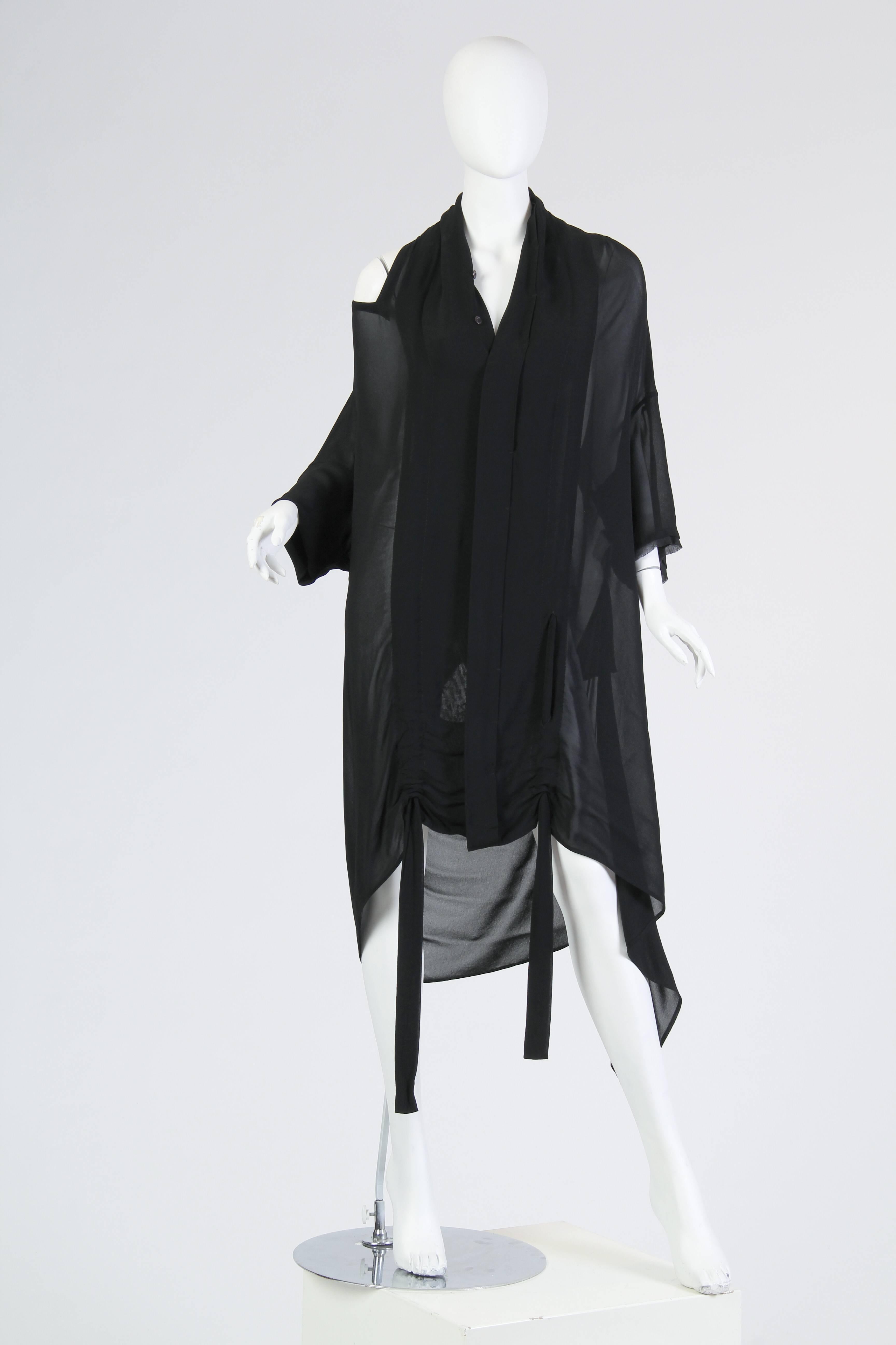 Women's or Men's Yohji Yamamoto Y's Convertible Shirt Dress