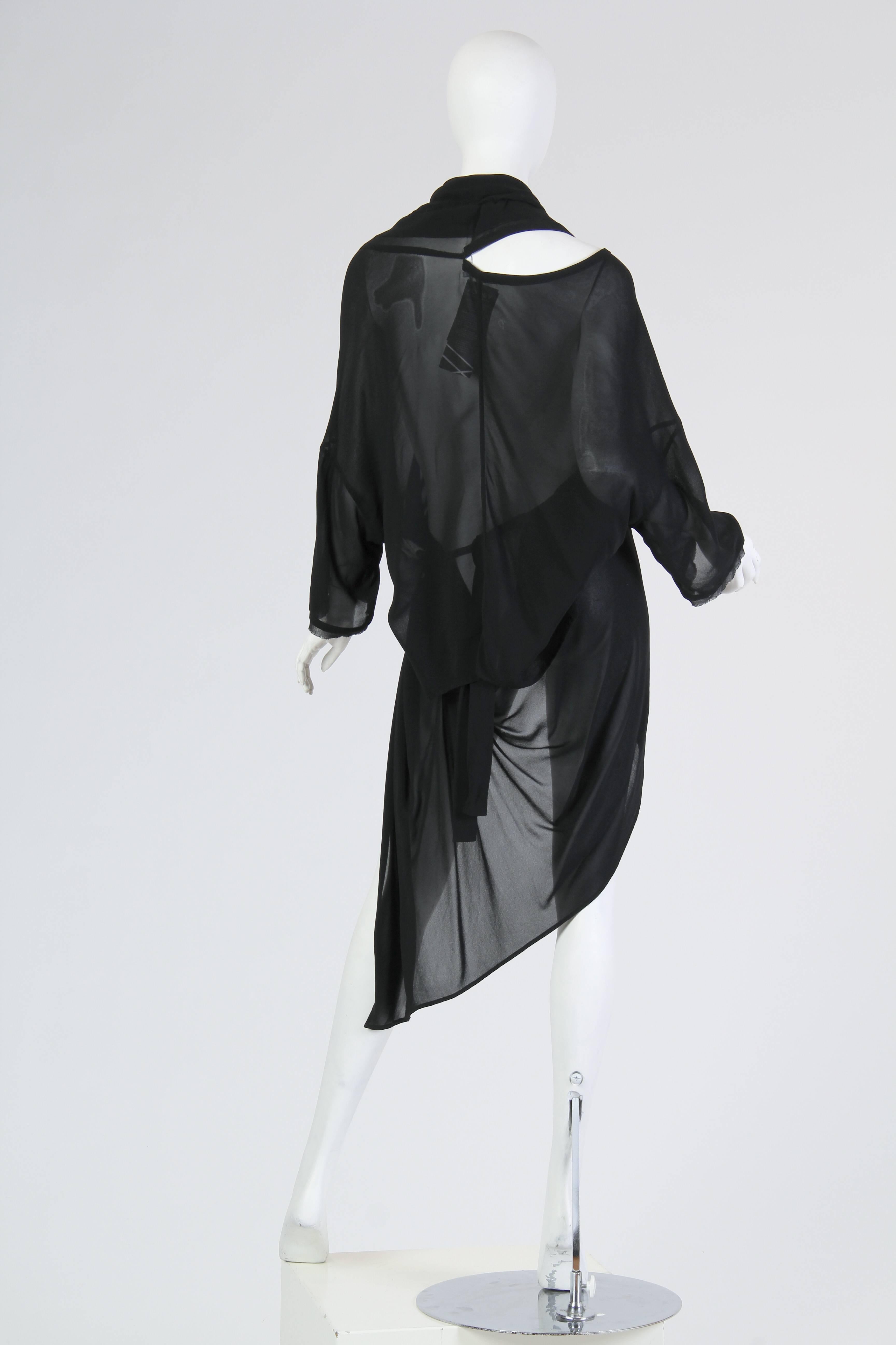 Yohji Yamamoto Y's Convertible Shirt Dress 2