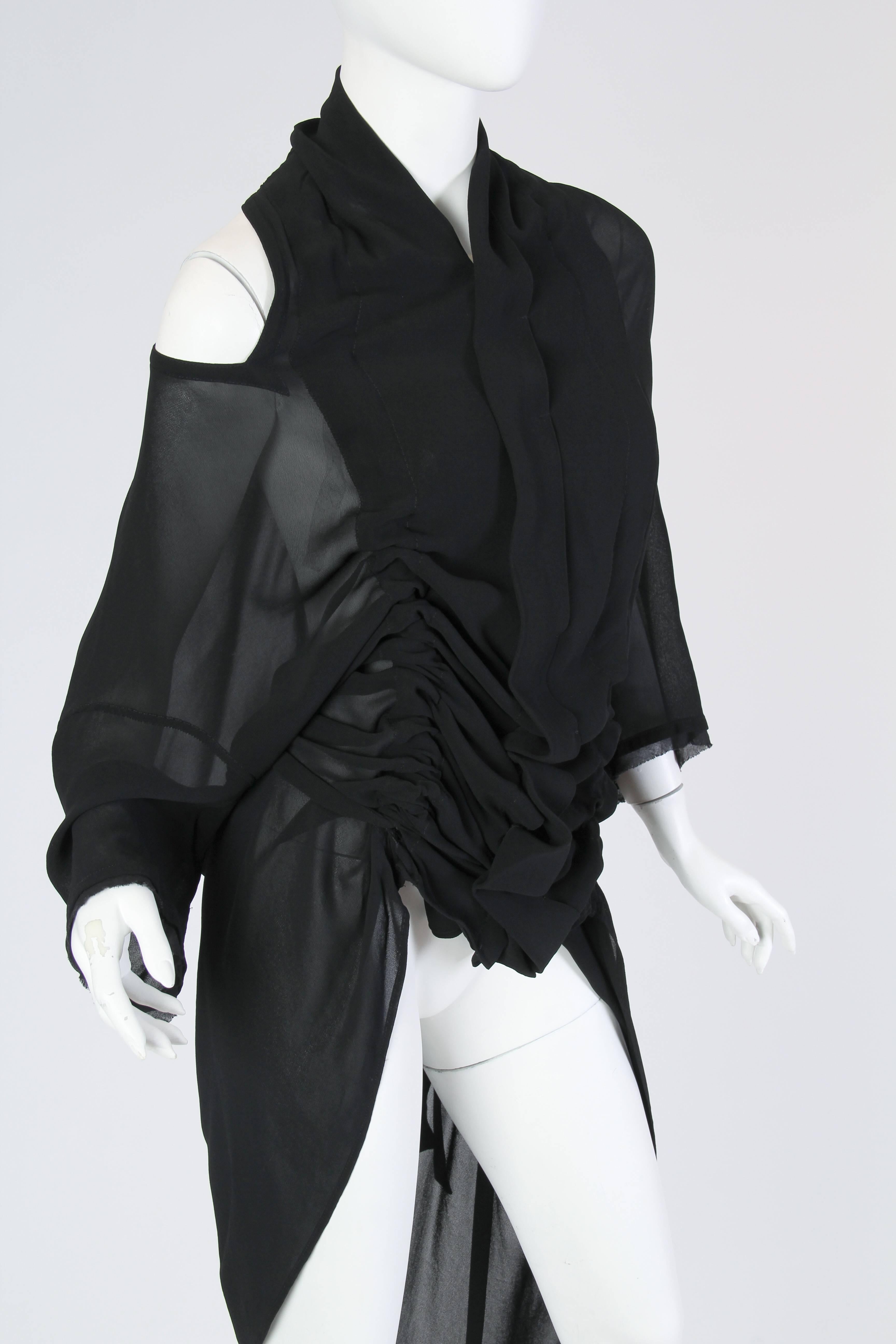 Yohji Yamamoto Y's Convertible Shirt Dress 3