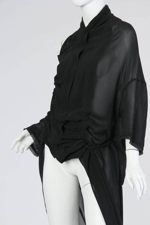 Yohji Yamamoto Y's Convertible Shirt Dress at 1stDibs