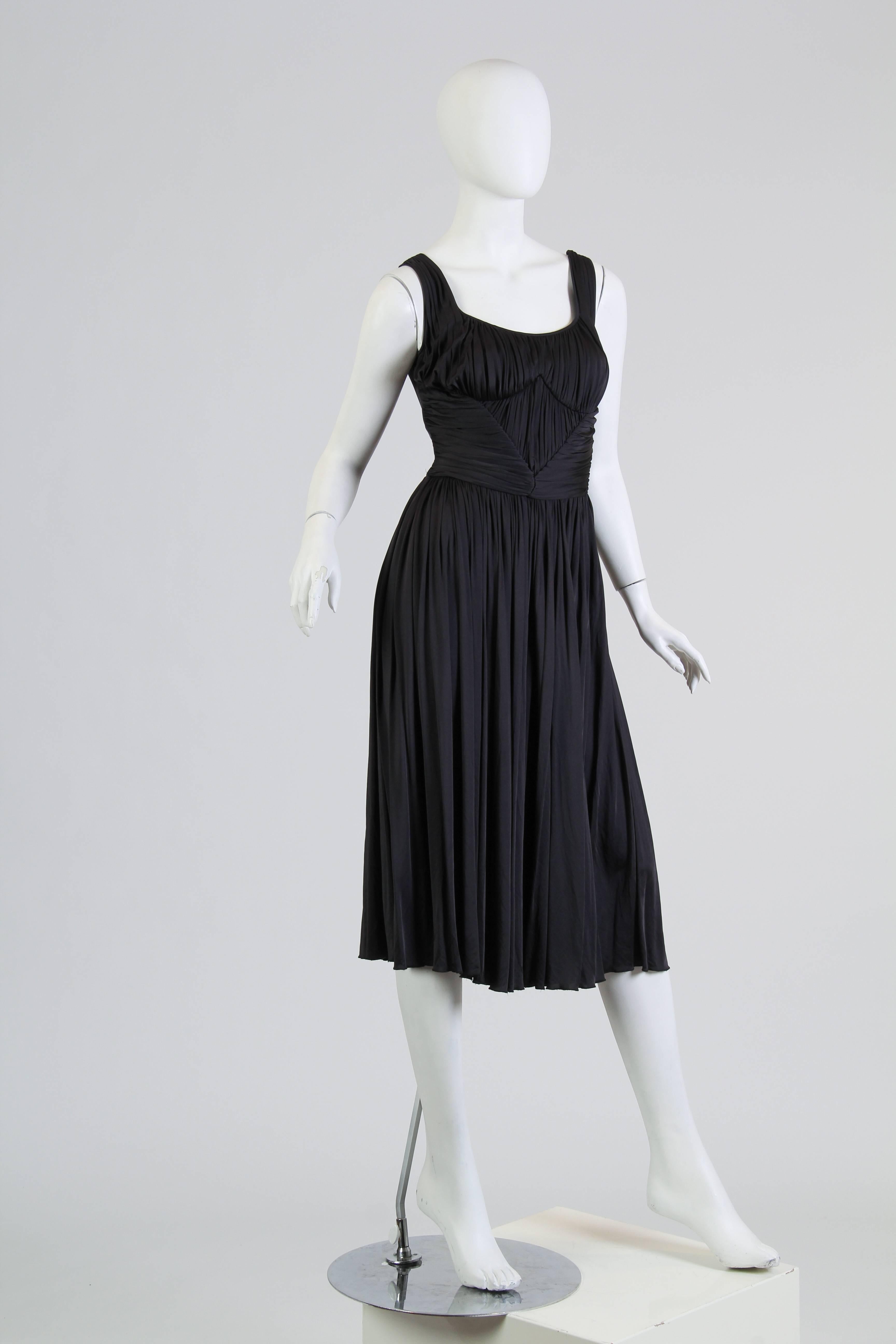 Slinky Rochas Gathered Jersey Dress 2