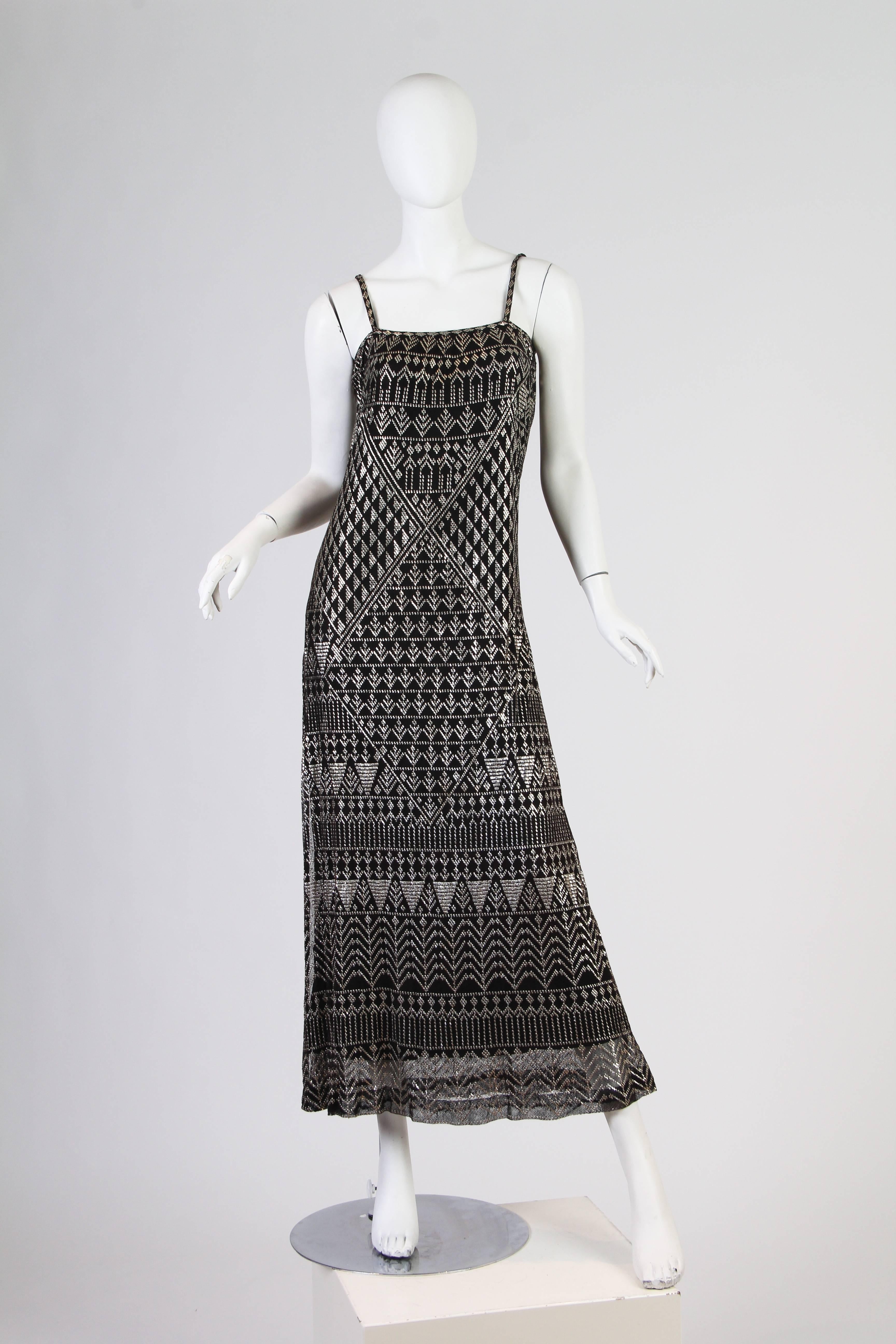ArtDeco Egyptian Assuit Gown 2