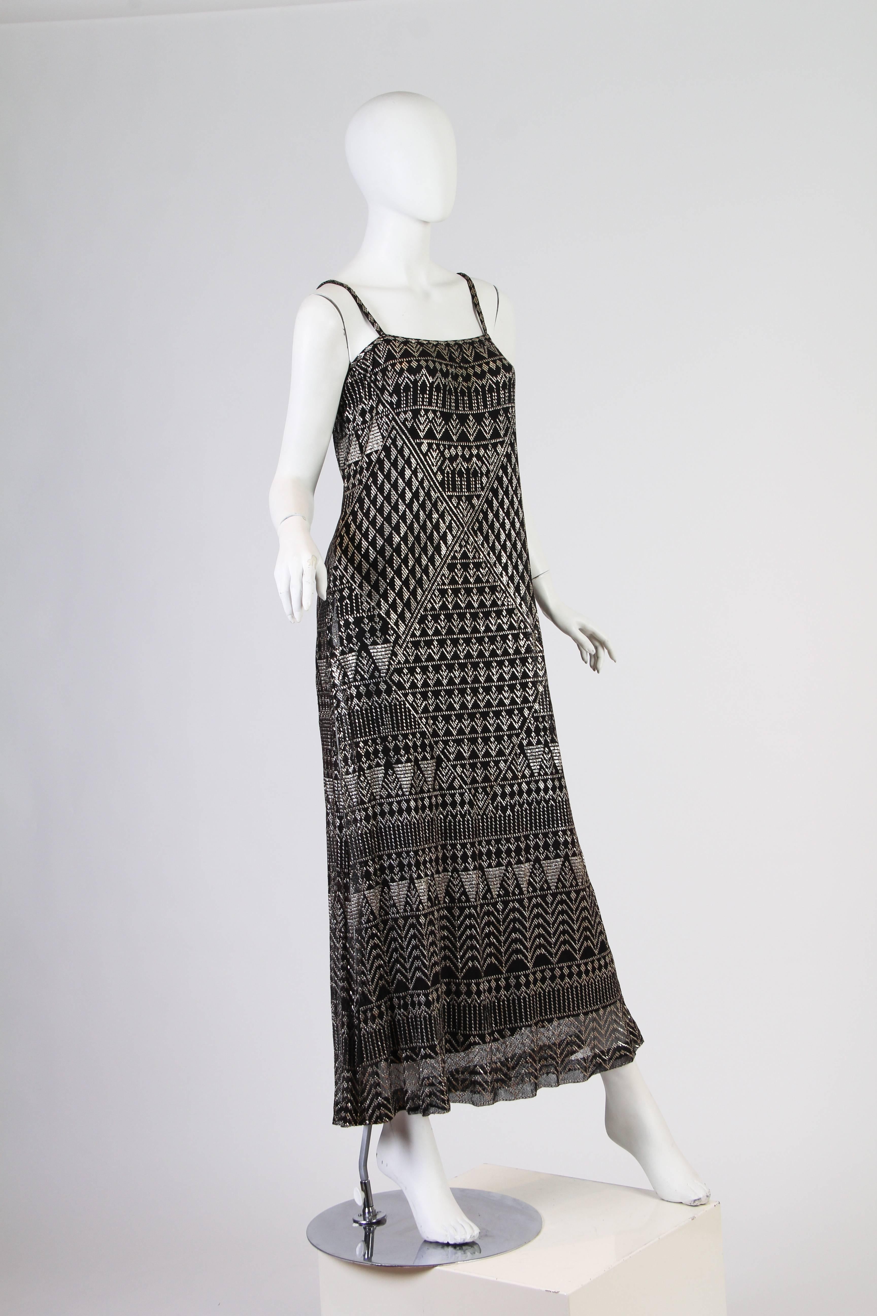ArtDeco Egyptian Assuit Gown 4
