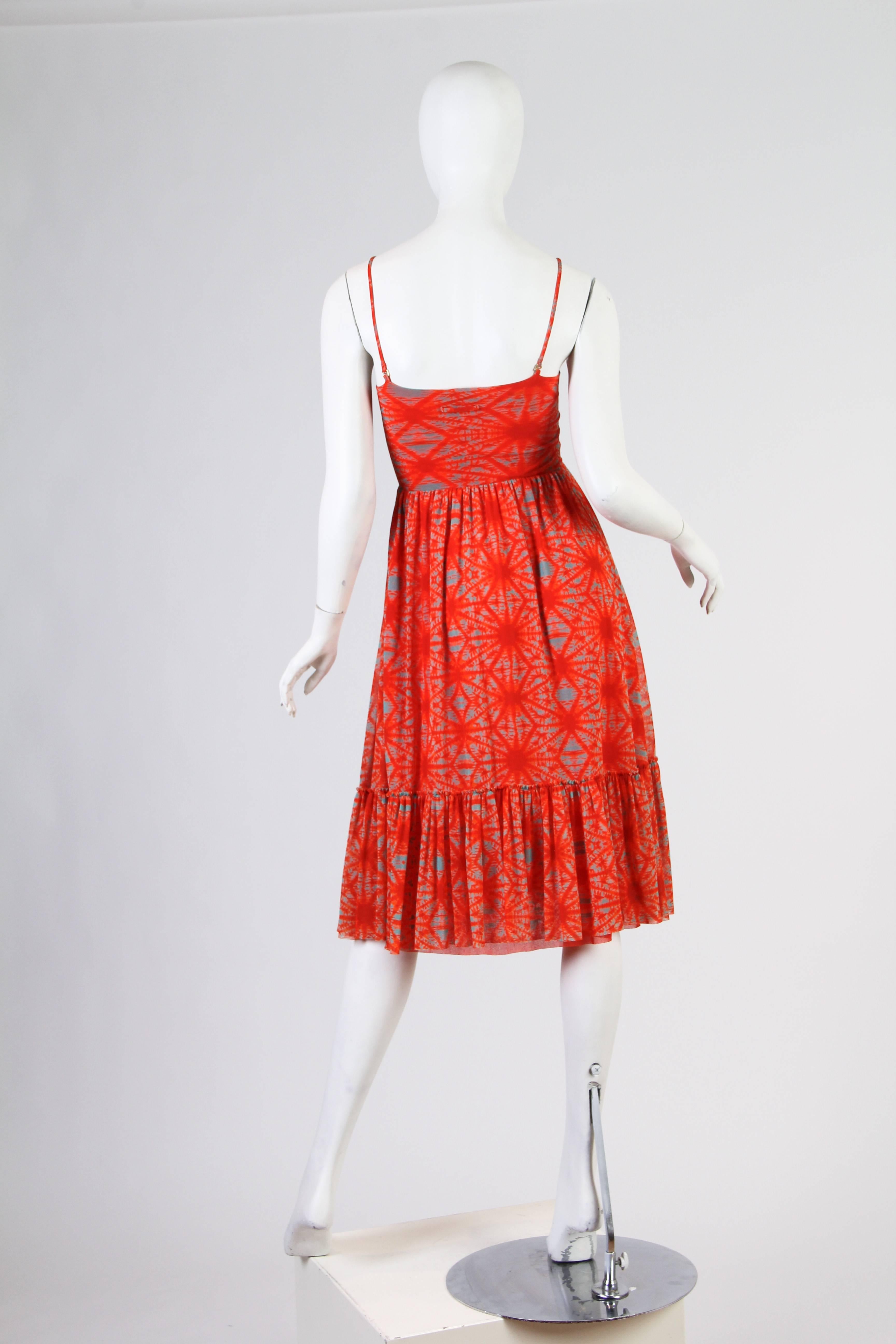 Jean Paul Gaultier The-Dye Mesh Dress 1