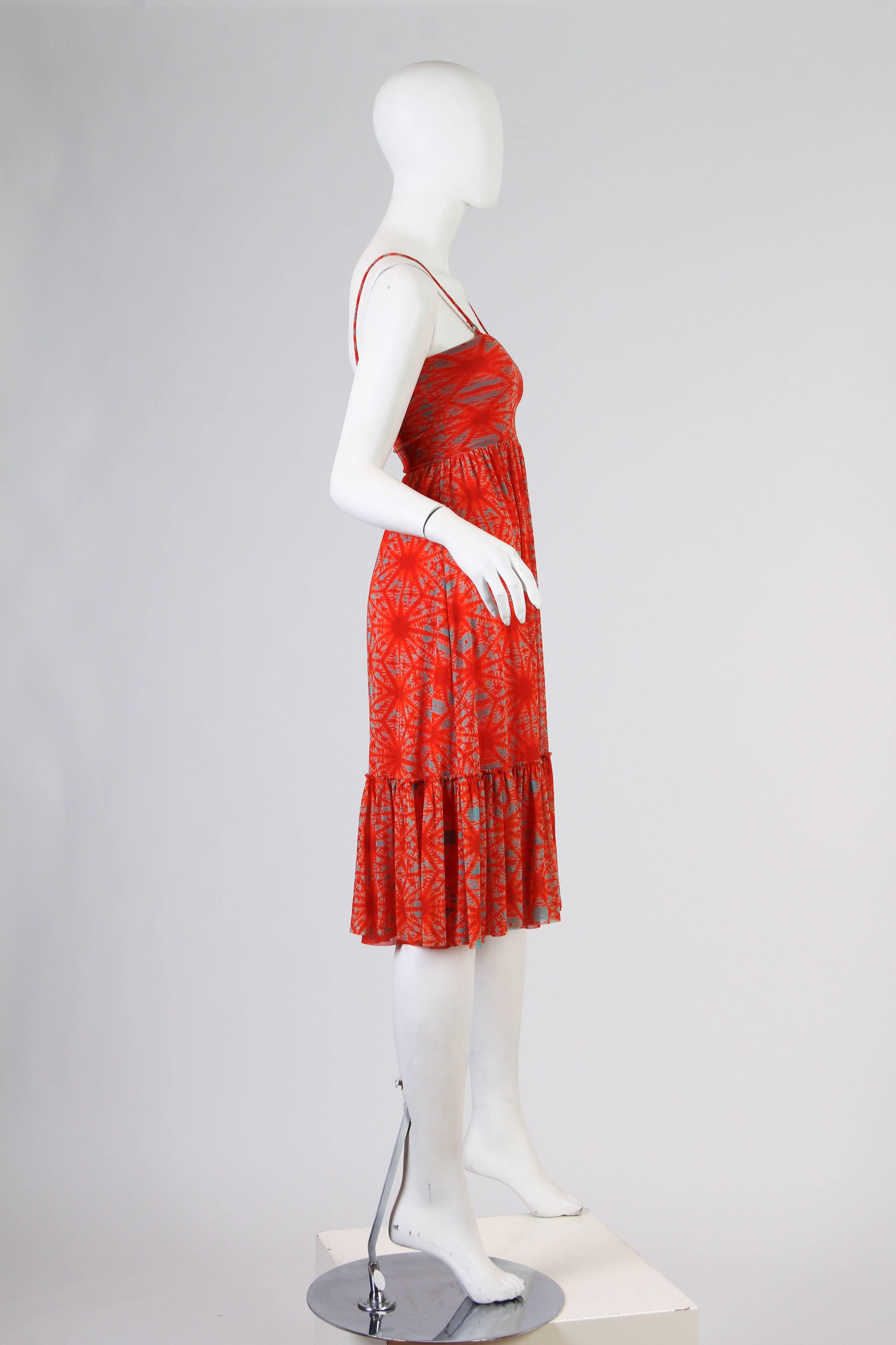 Women's Jean Paul Gaultier The-Dye Mesh Dress