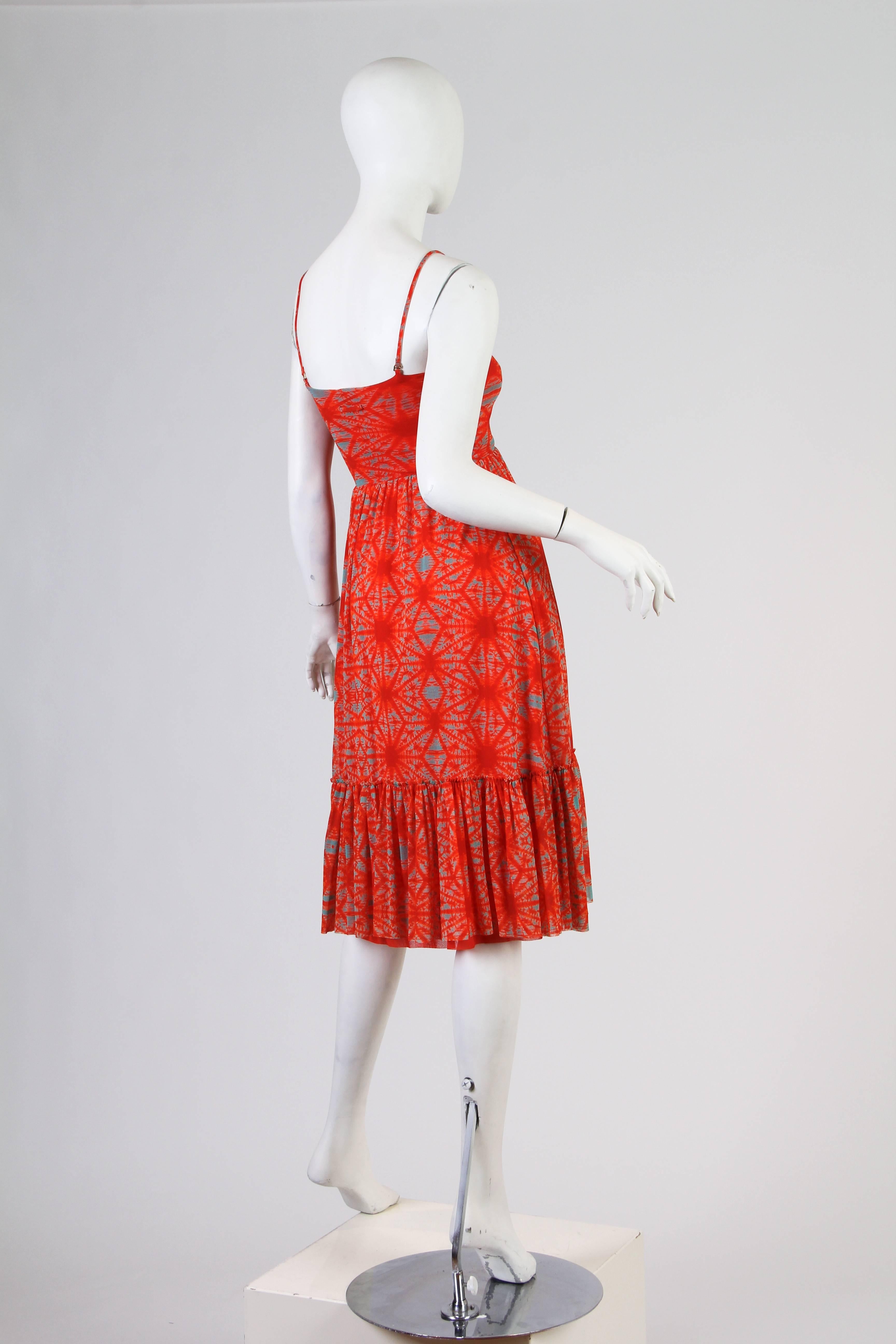 Jean Paul Gaultier The-Dye Mesh Dress 2