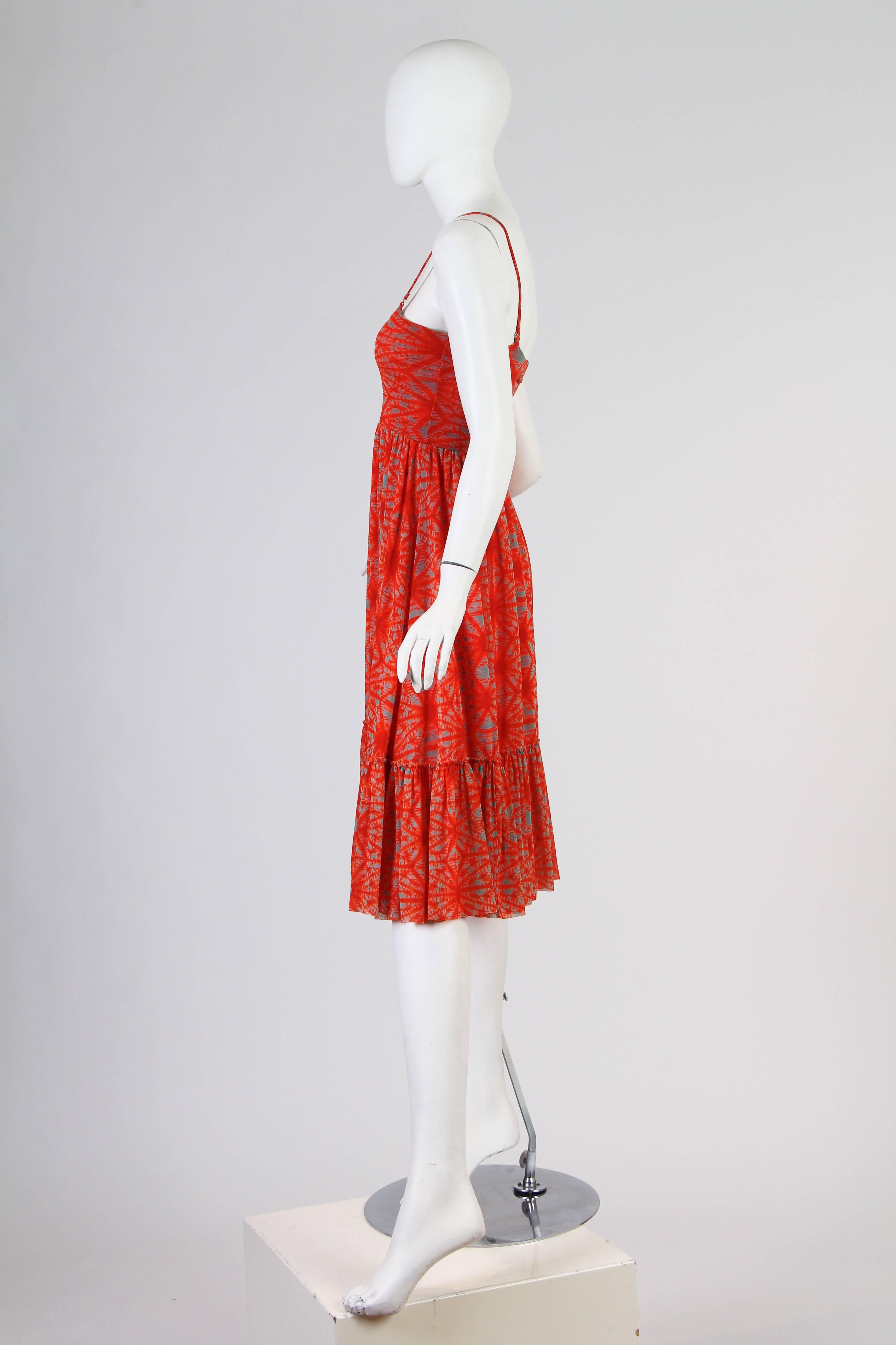 Jean Paul Gaultier The-Dye Mesh Dress 3