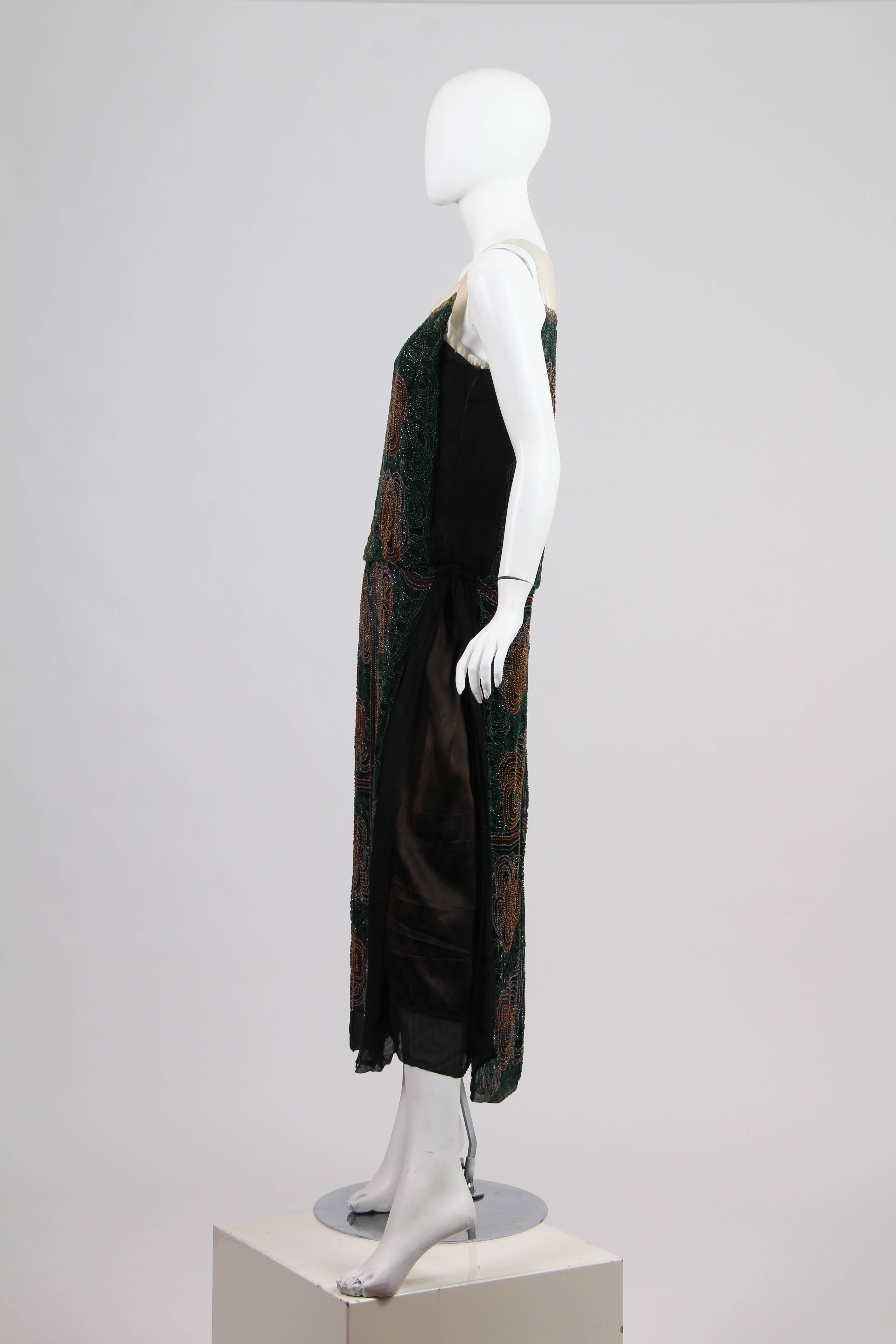 1920s ArtDeco Beaded Dress 1