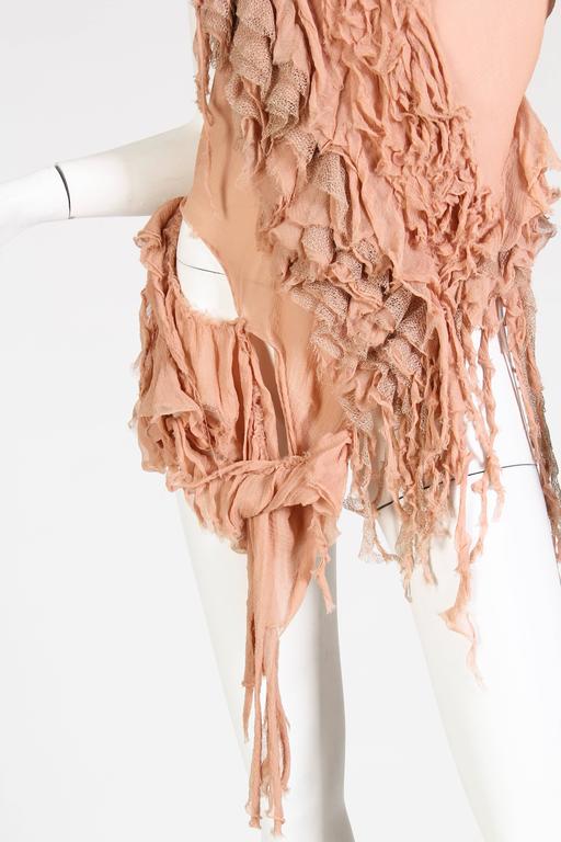 Alexander McQueen S/S 2003 Oyster Dress Blouse at 1stDibs alexander