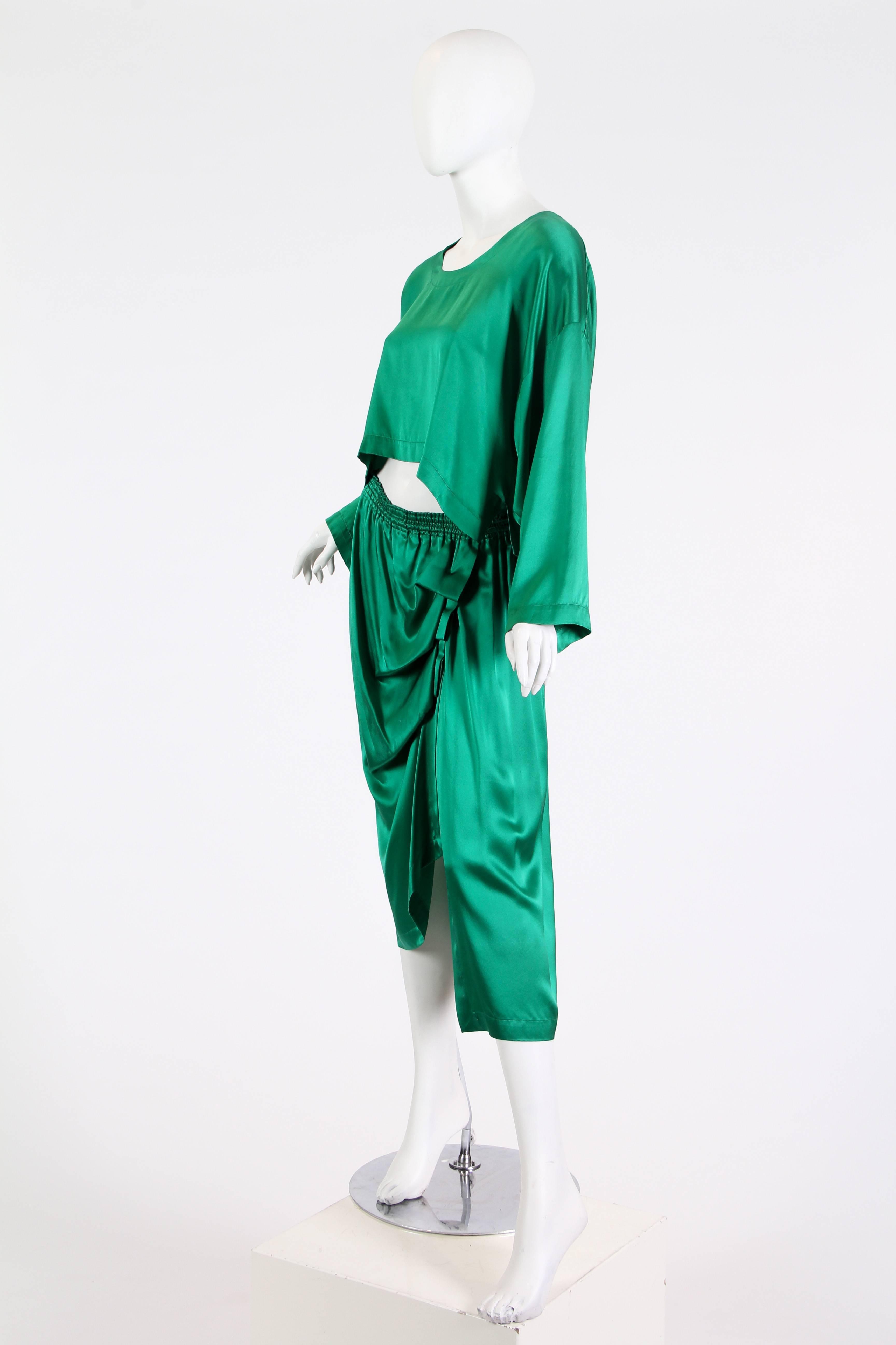 Chic Patrick Kelly Pajama Skirt Set 1