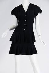 Chloe Black Silk Dress