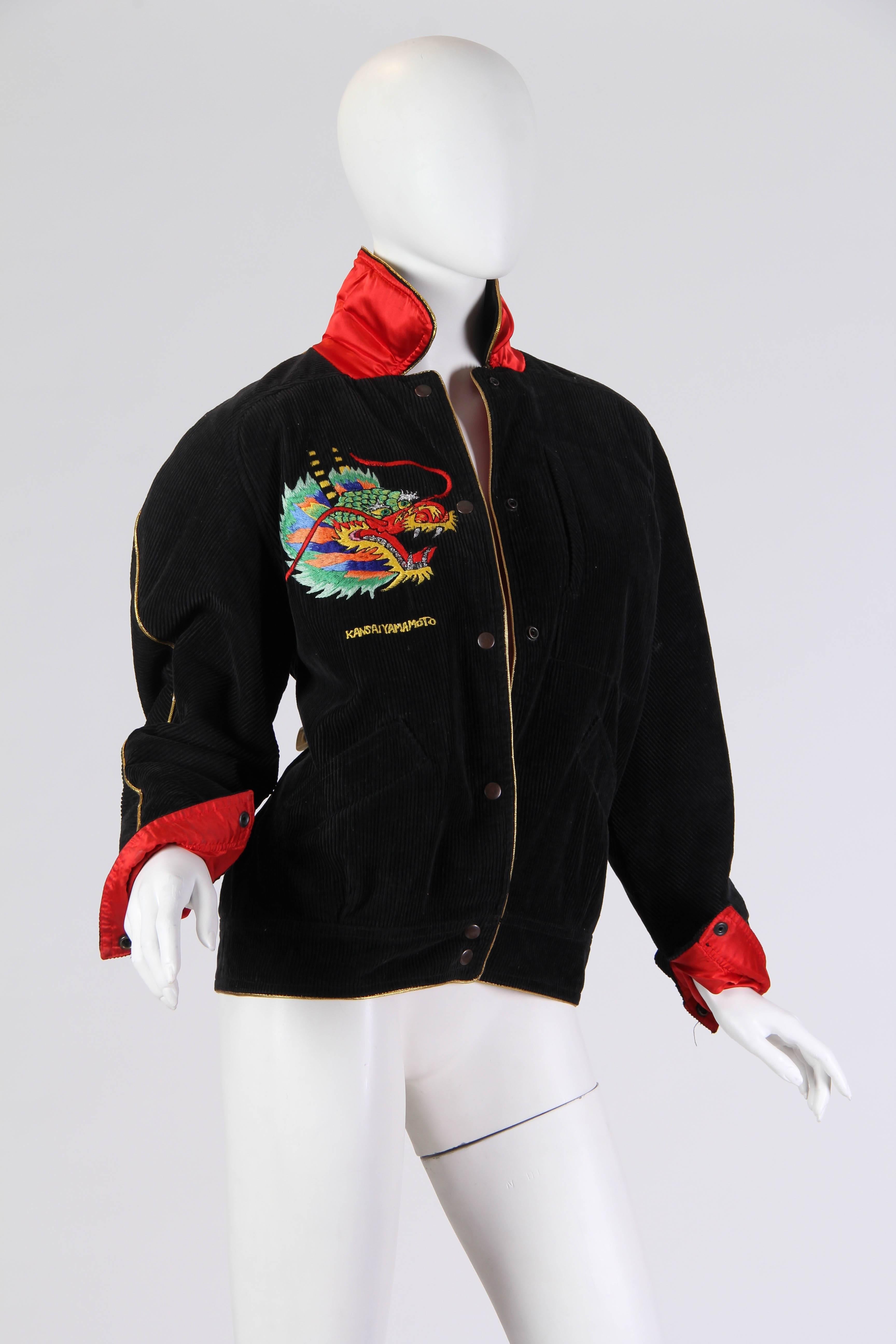 1970s Kansai Yammamoto Bomber Jacket In Excellent Condition In New York, NY
