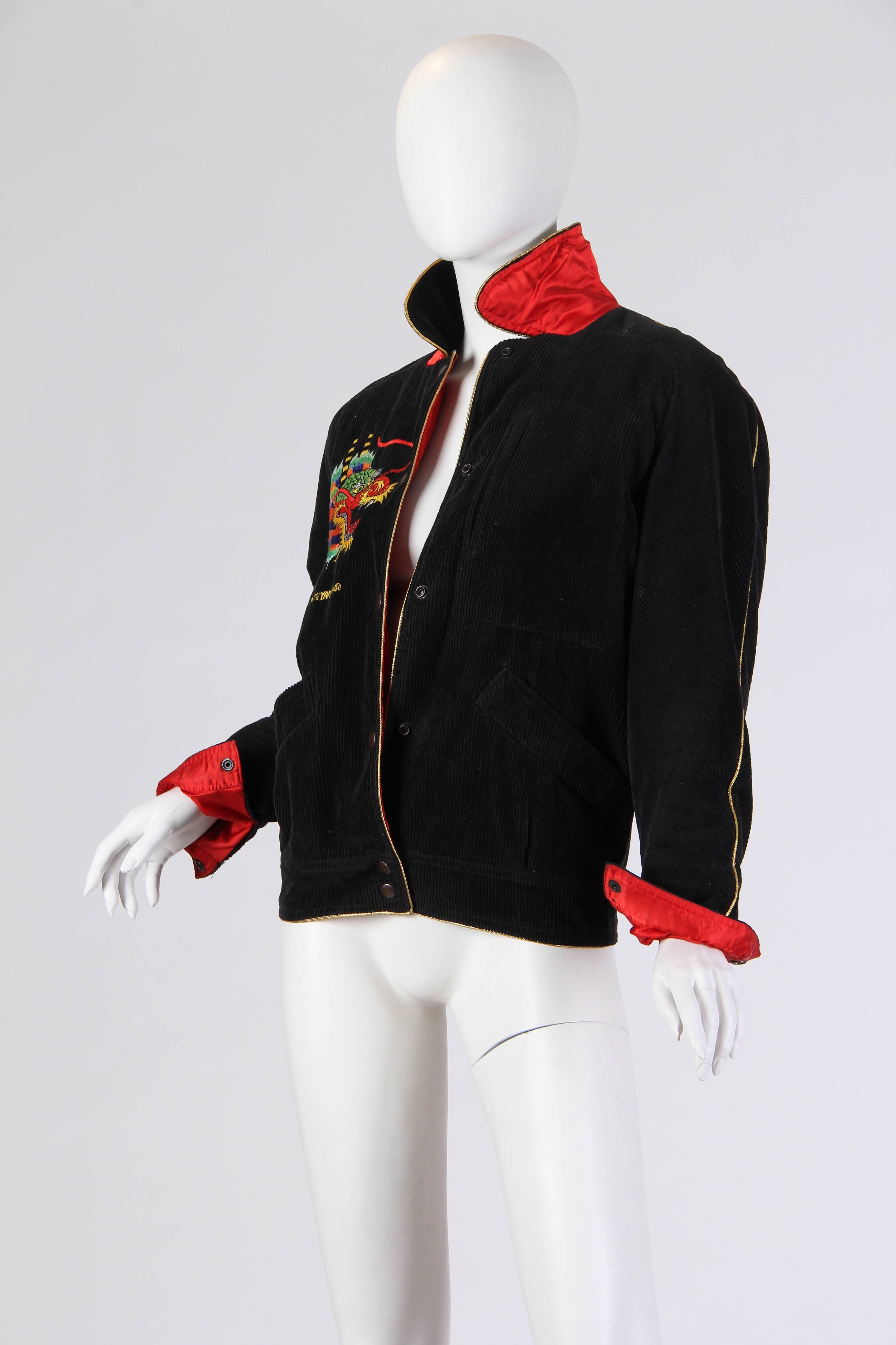 Women's or Men's 1970s Kansai Yammamoto Bomber Jacket